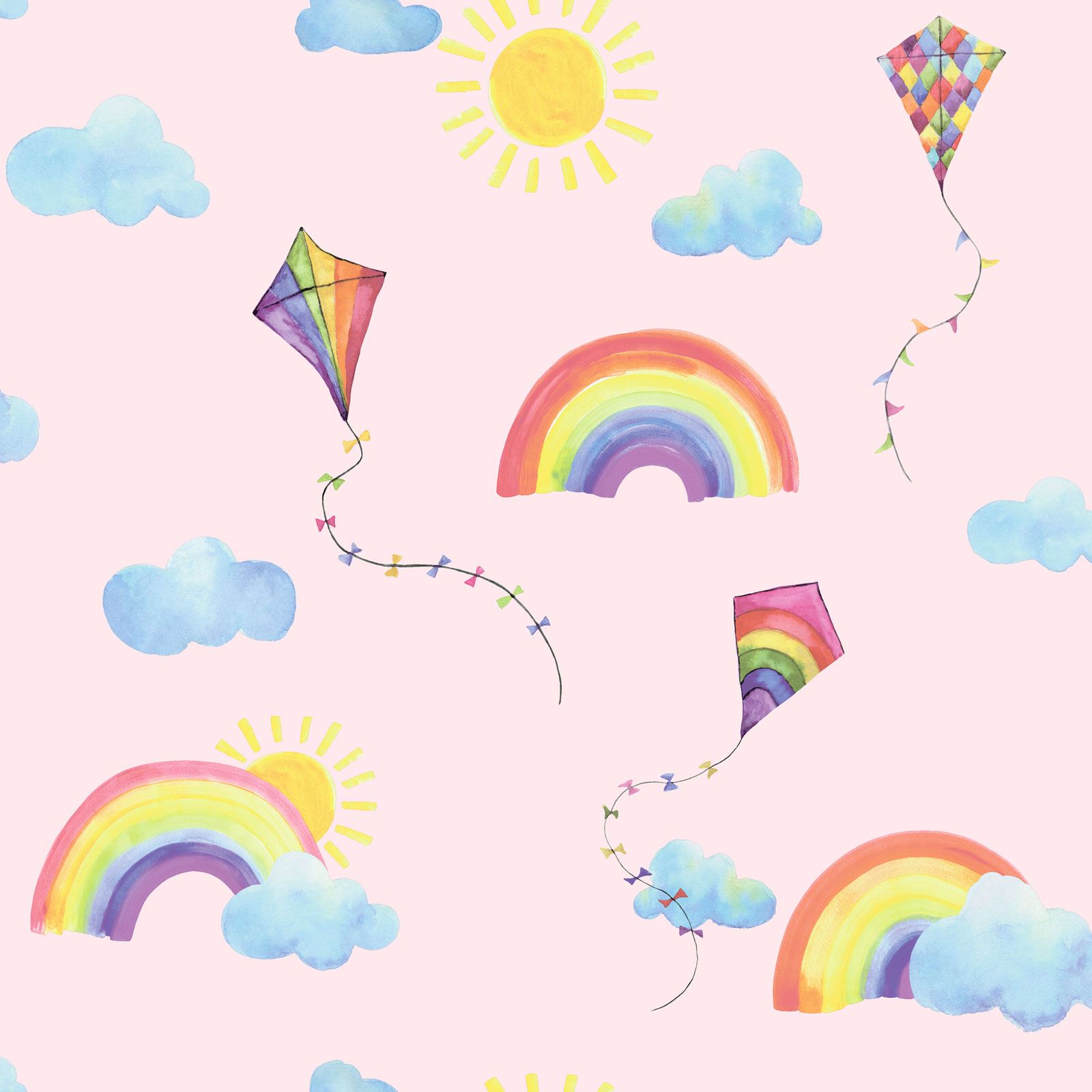 Kite Colorful Pattern Wallpapers