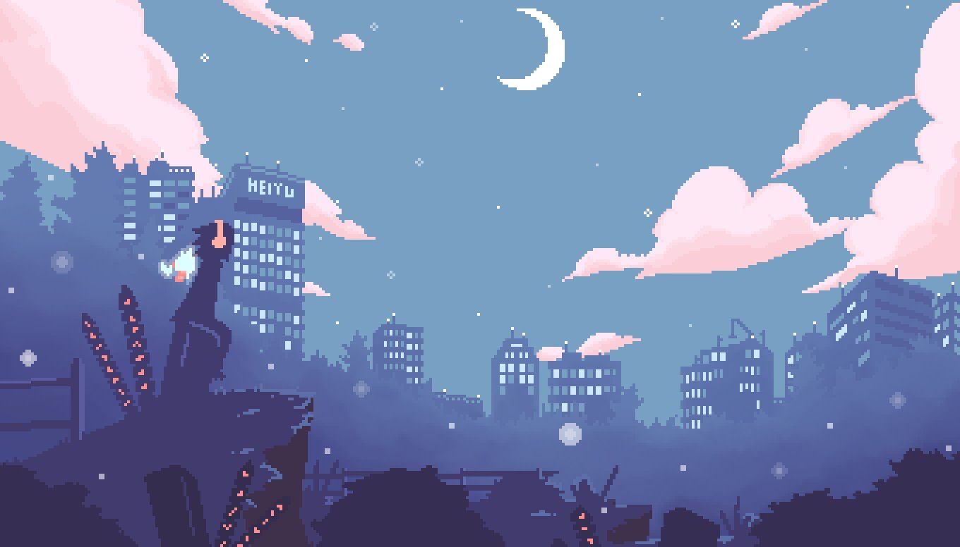 Landscape Pixel Art Wallpapers