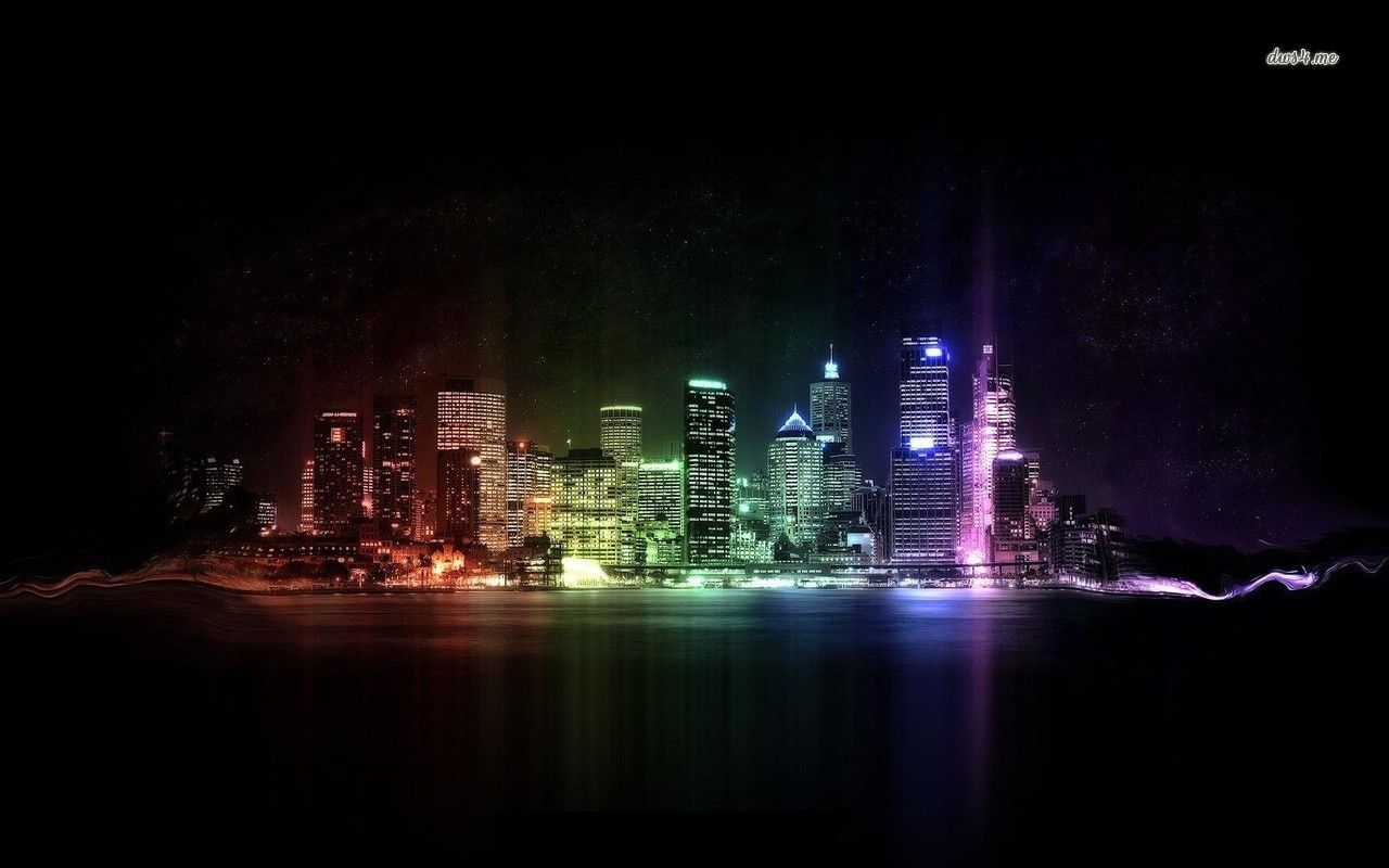 Light City Artwork Wallpapers