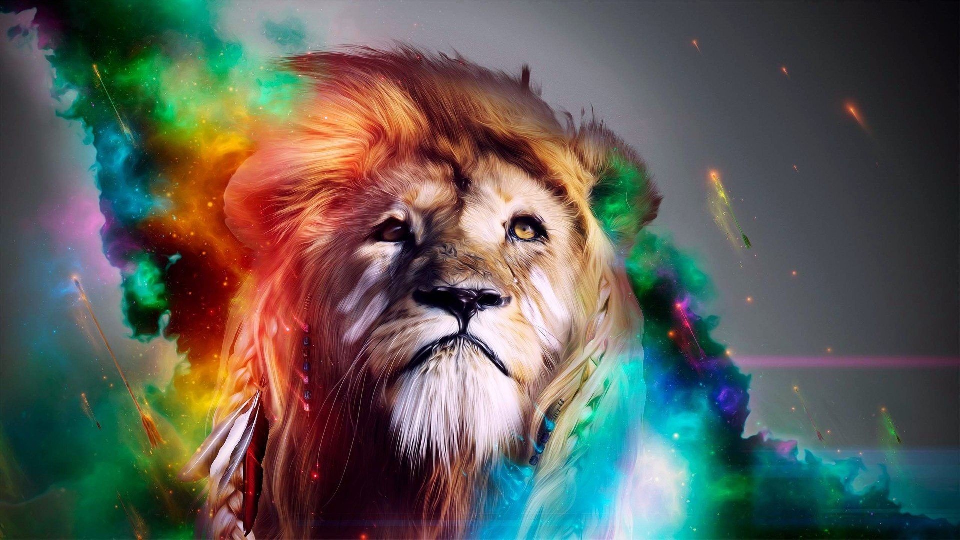 Lion Art Wallpapers