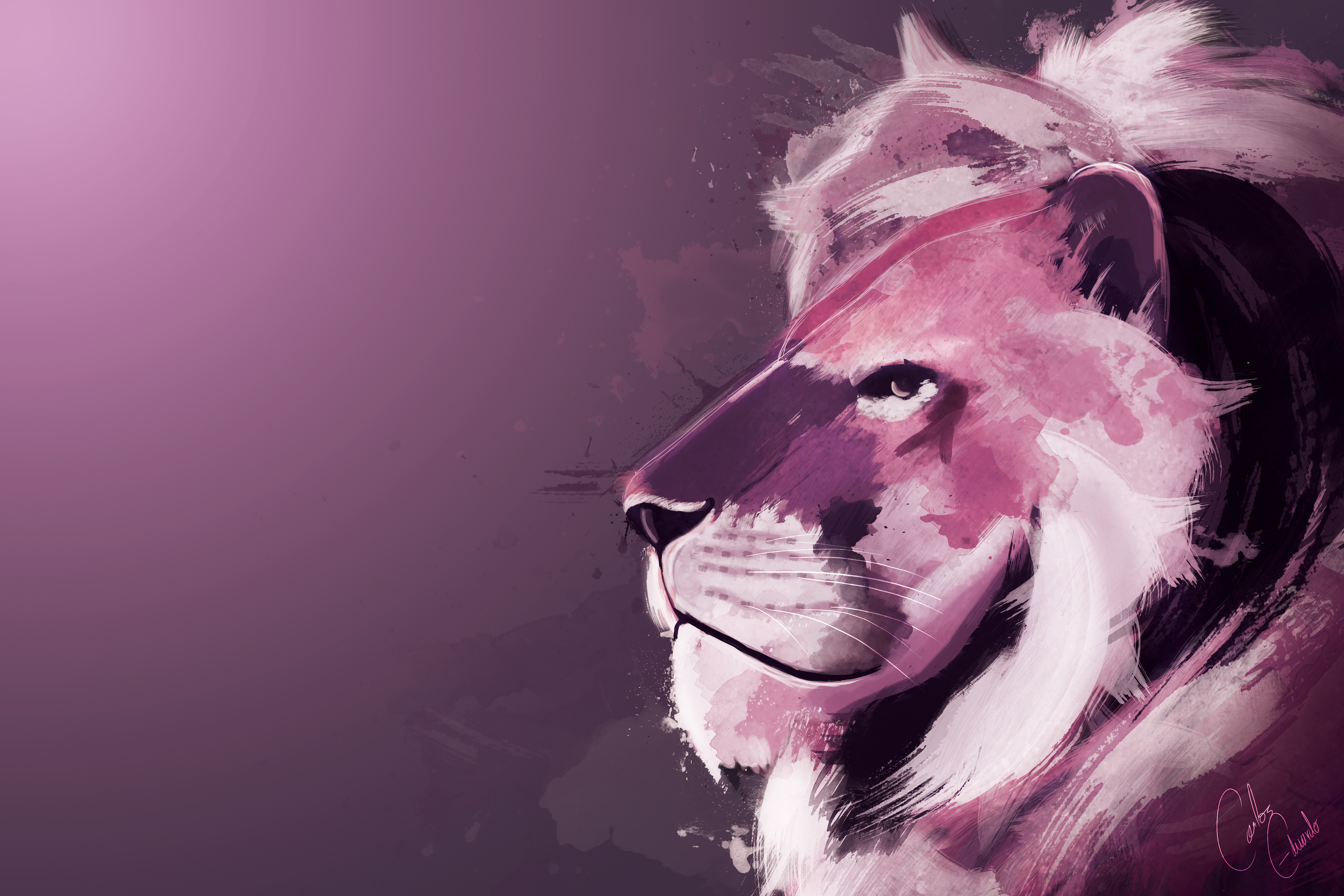 Lion Art Wallpapers