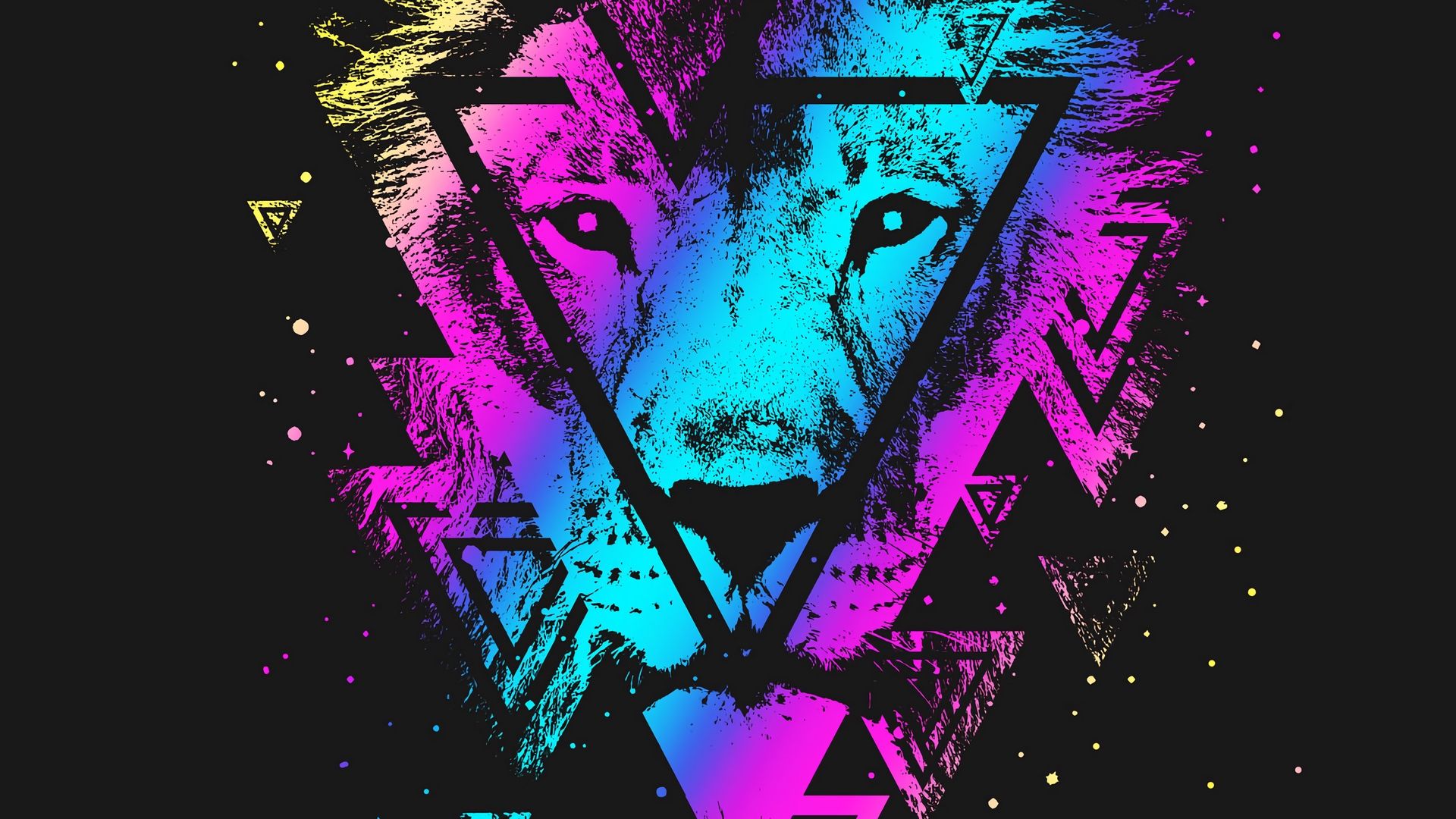 Lion Art Wallpapers