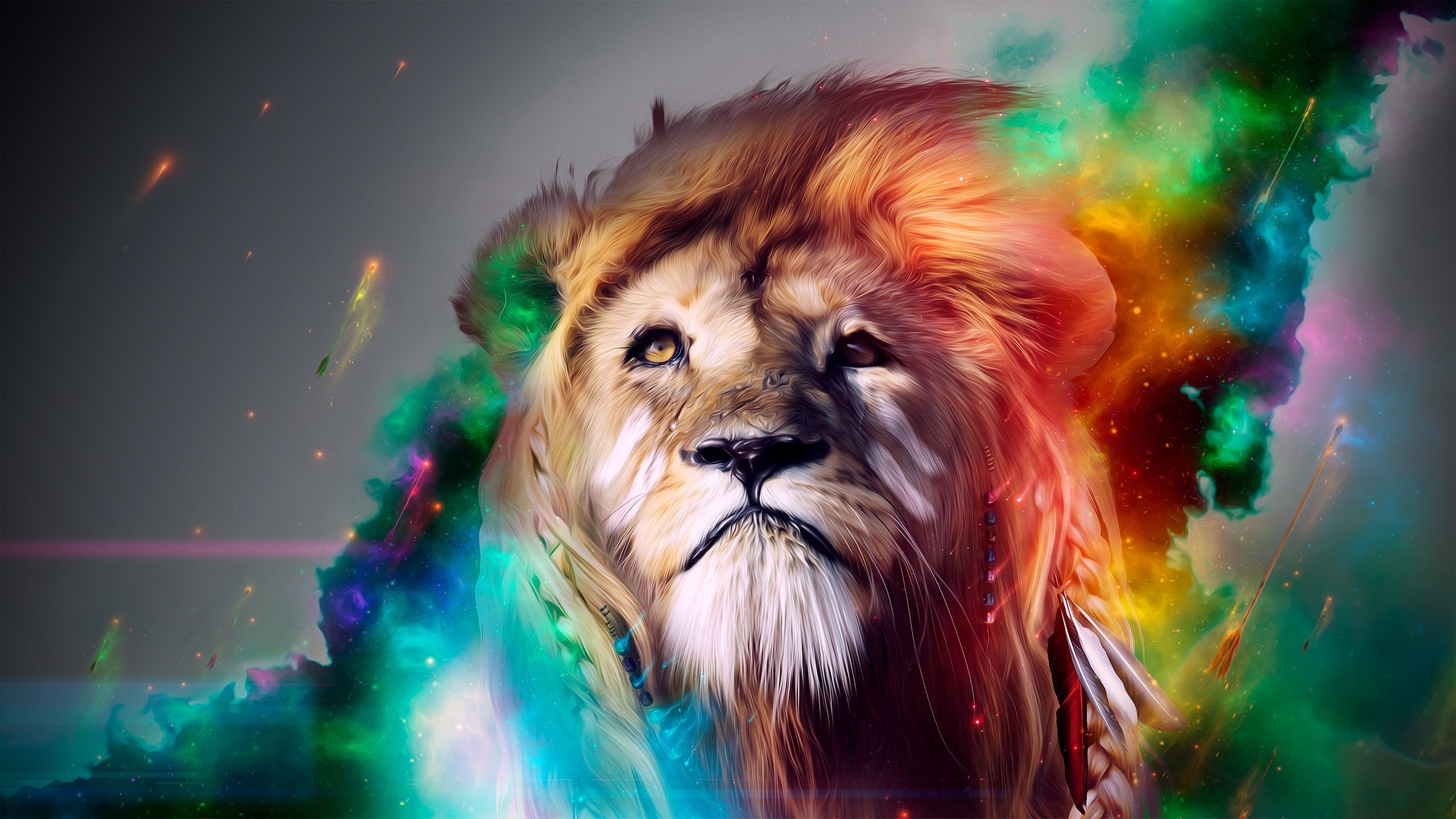 Lion Art Wallpapers