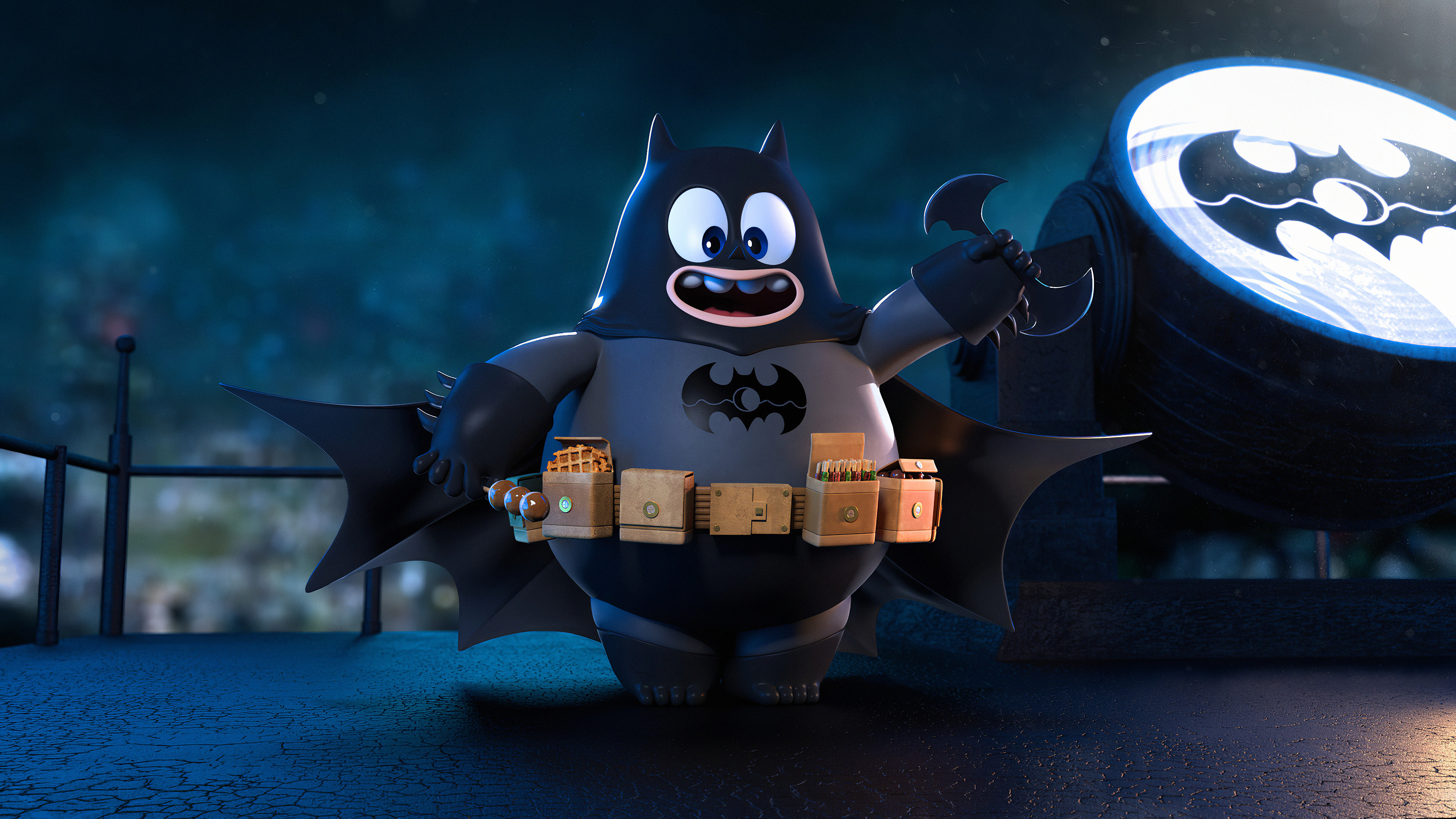 Little Batman 4K Wallpapers