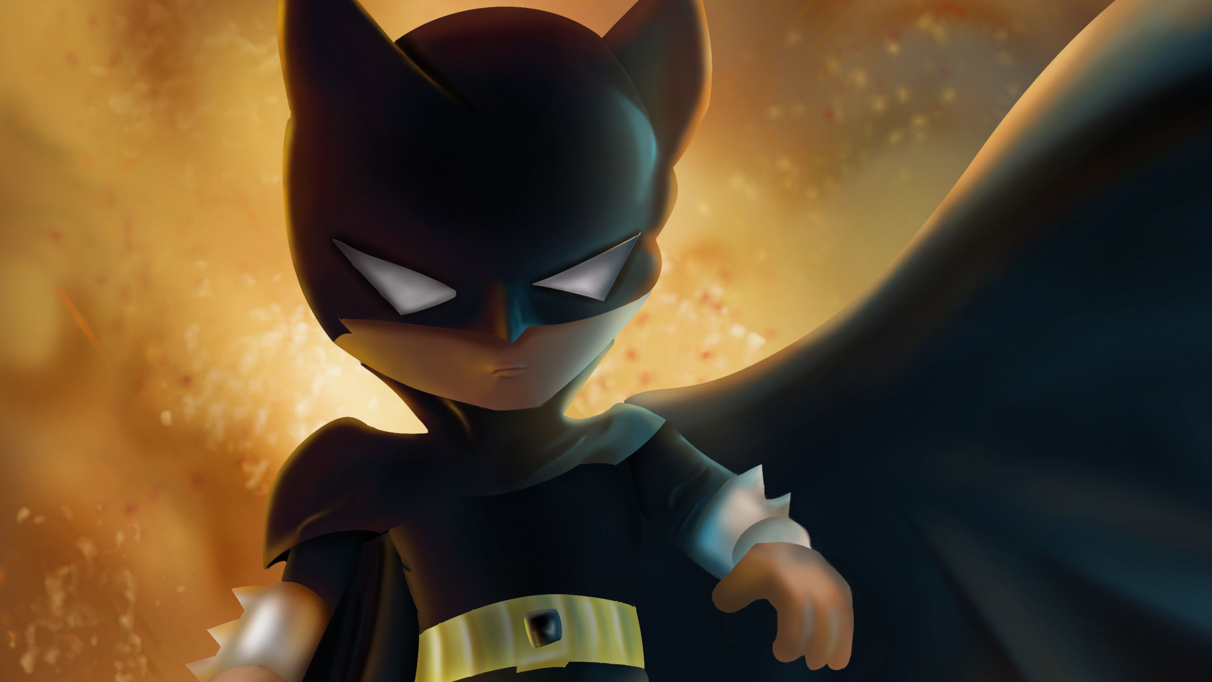 Little Batman 4K Wallpapers