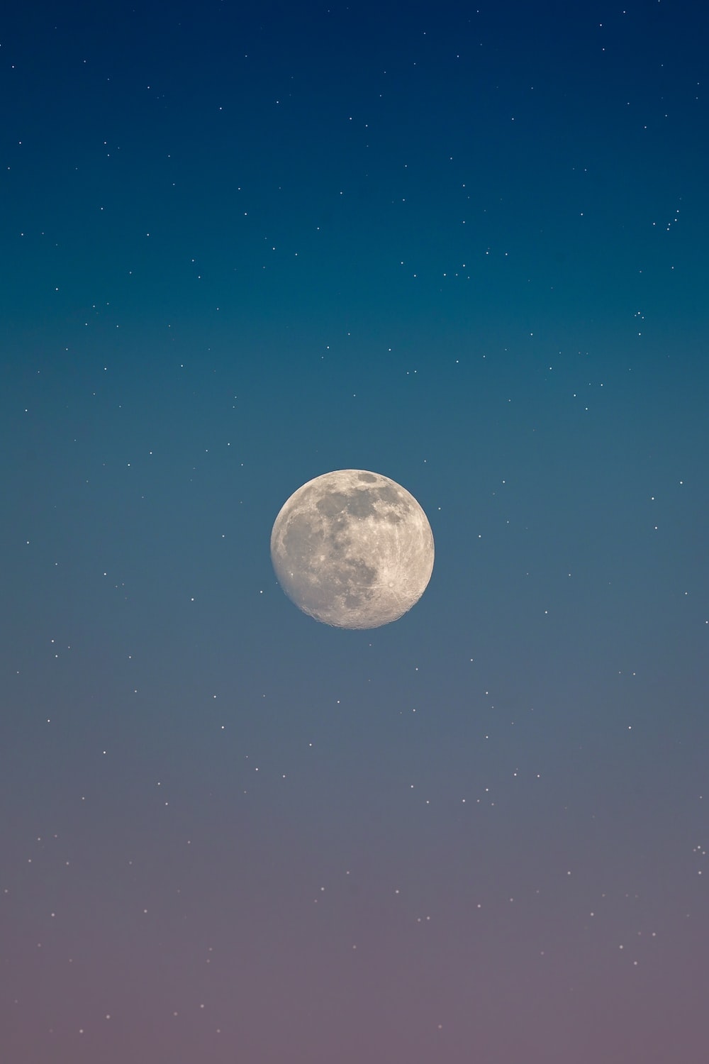 Little Boy On Full Moon Night Playing Guitar Art Wallpapers