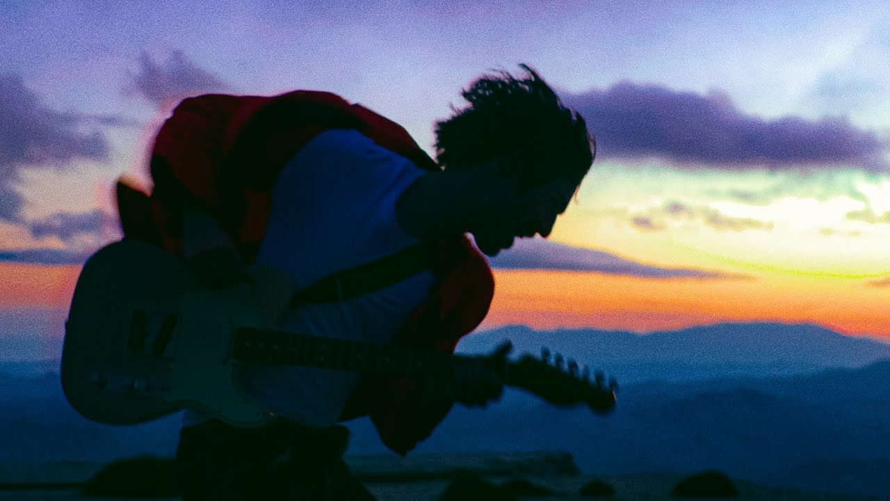 Little Boy On Full Moon Night Playing Guitar Art Wallpapers