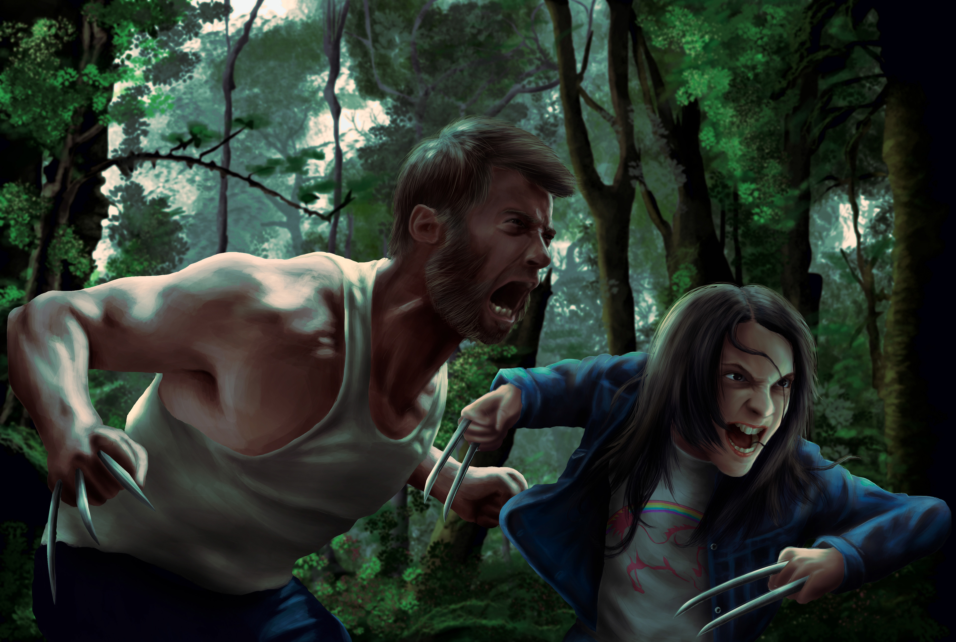 Logan X23 8K Artwork Wallpapers