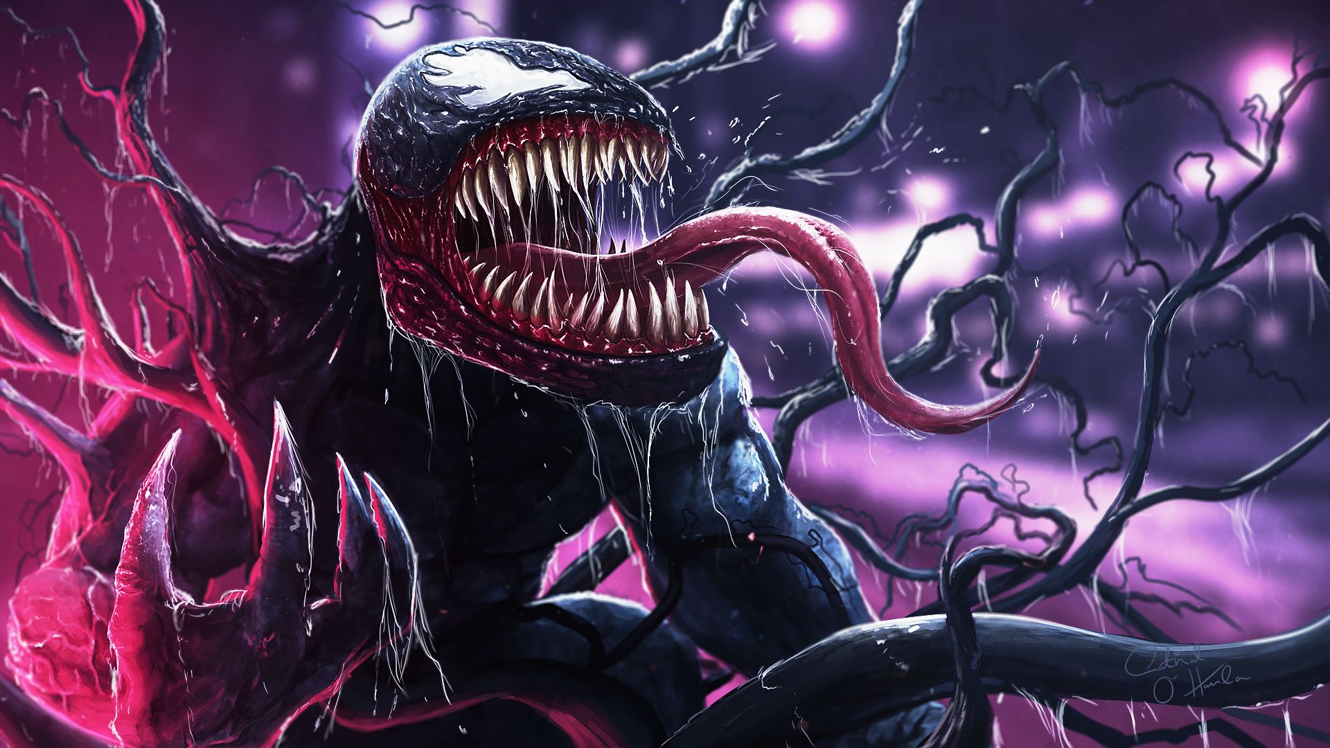 Marvel Venom Comic Artwork Wallpapers