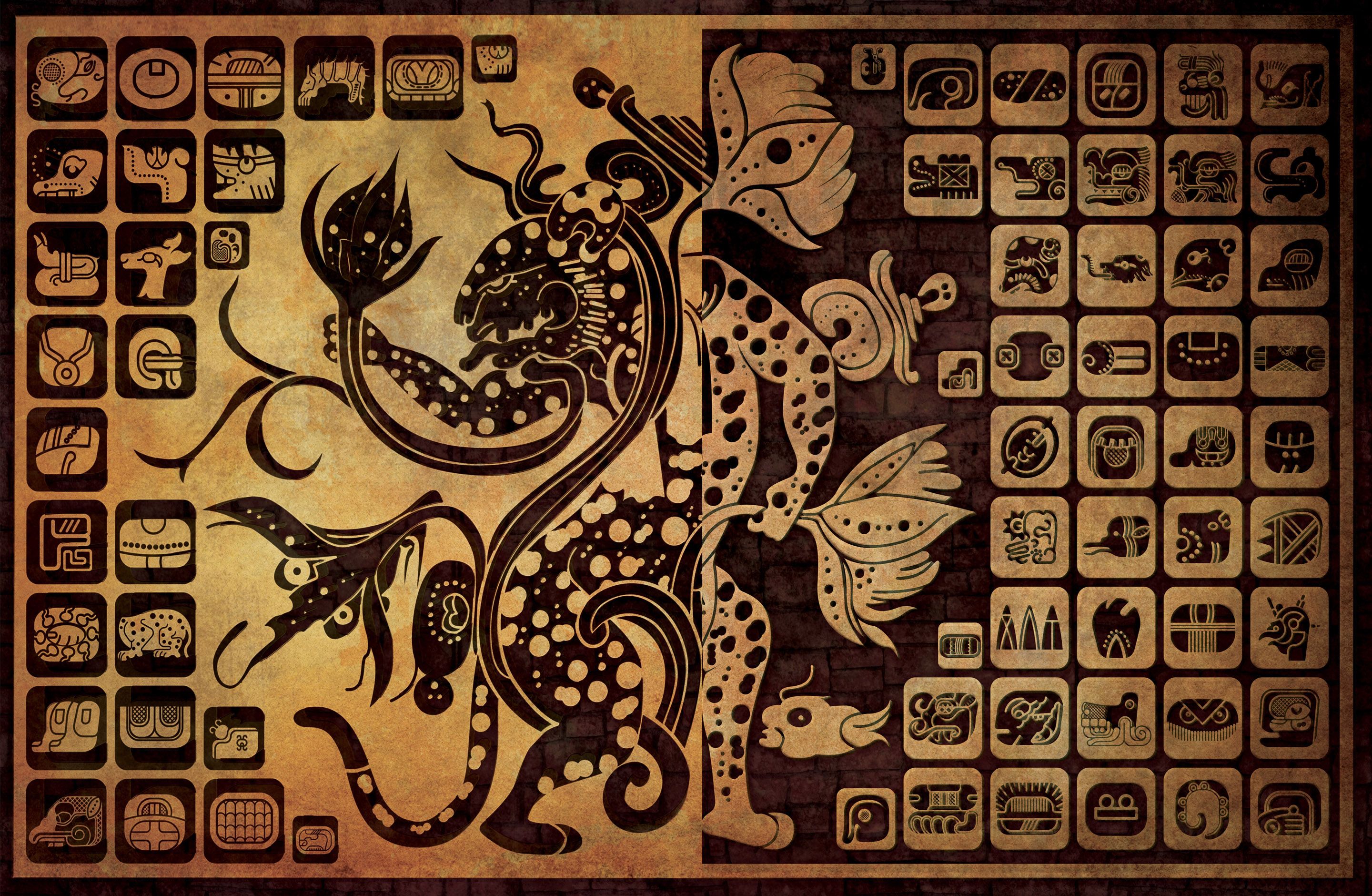 Maya Hieroglyphic Wallpapers