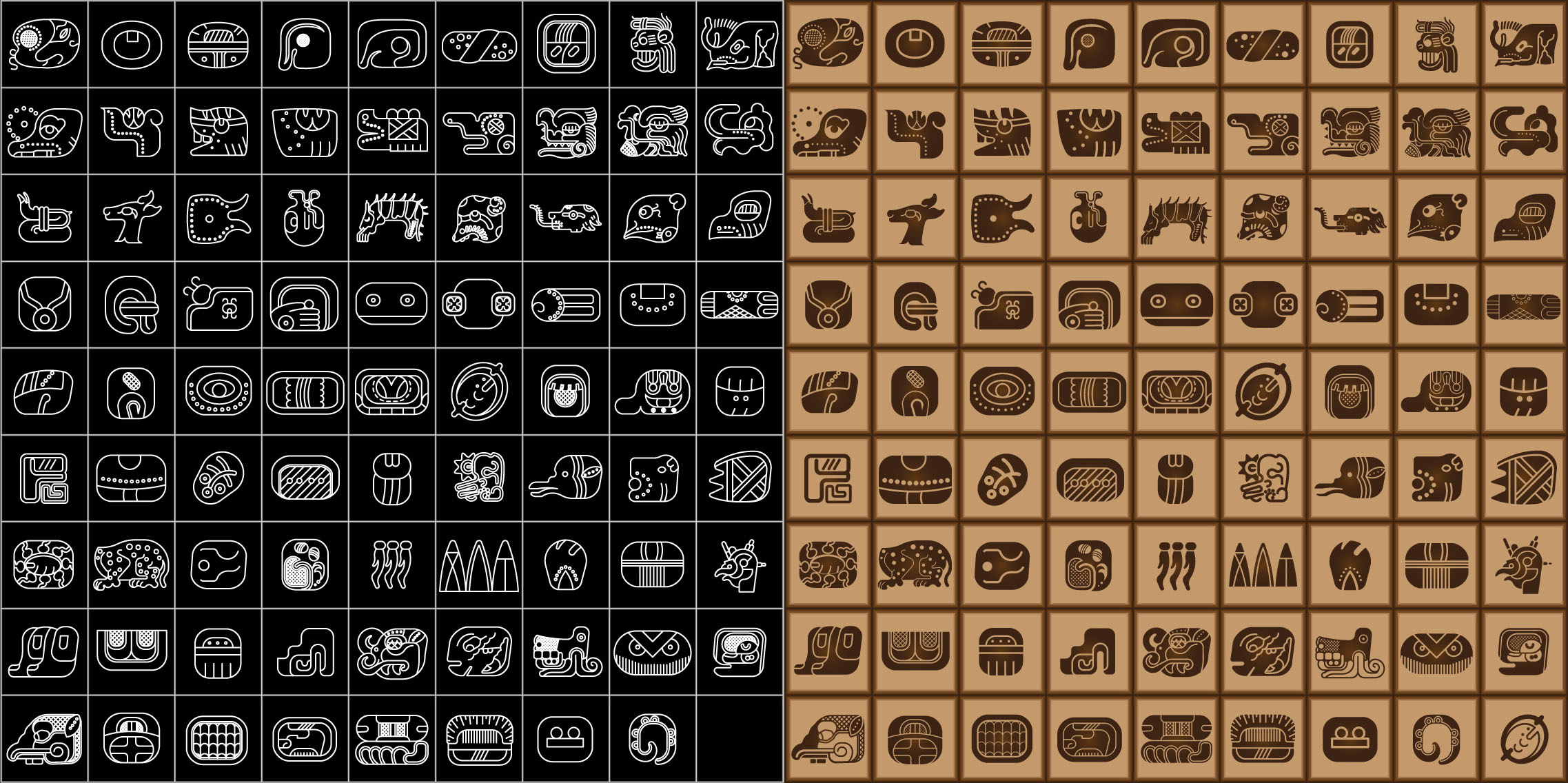 Maya Hieroglyphic Wallpapers