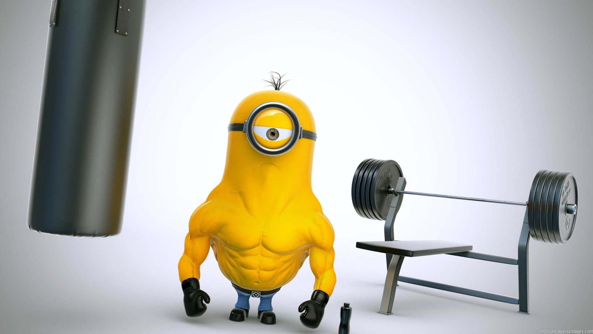 Minion In Gym Wallpapers