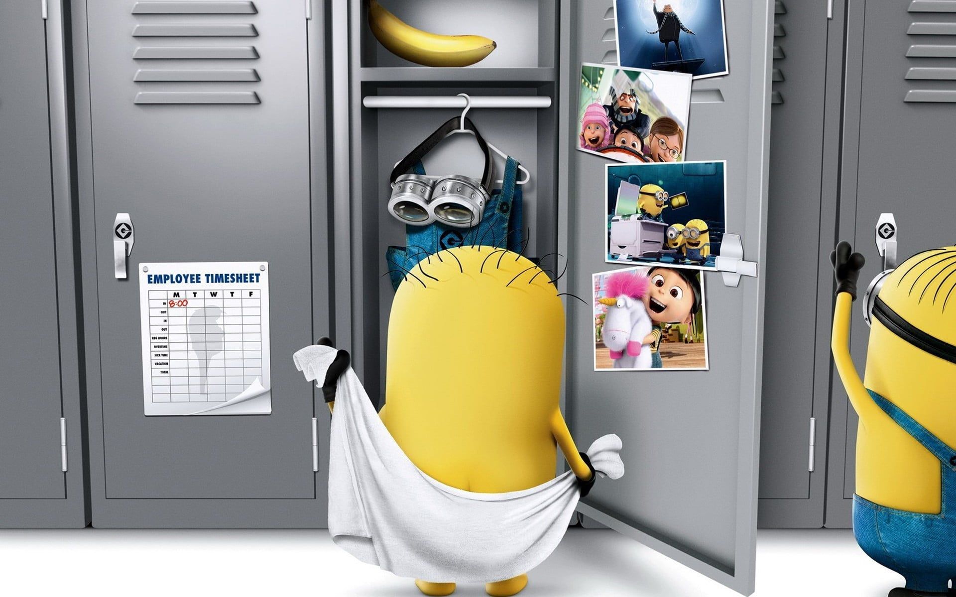 Minion In Gym Wallpapers