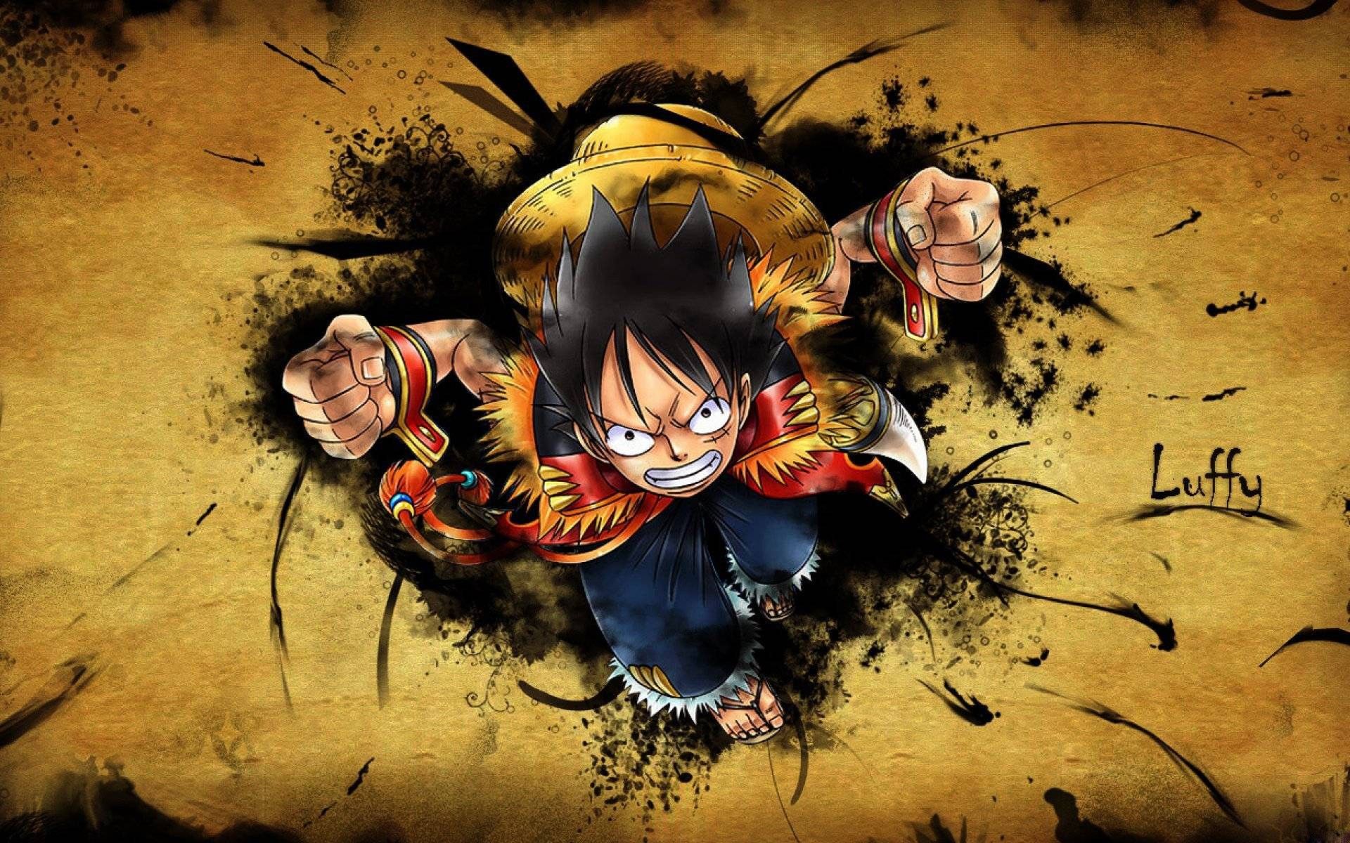 Monkey D Luffy One Piece Art Wallpapers