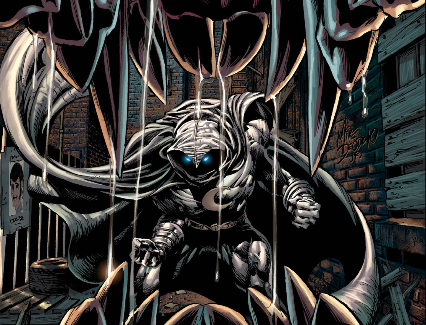 Moon Knight Marvel Comic Art Wallpapers