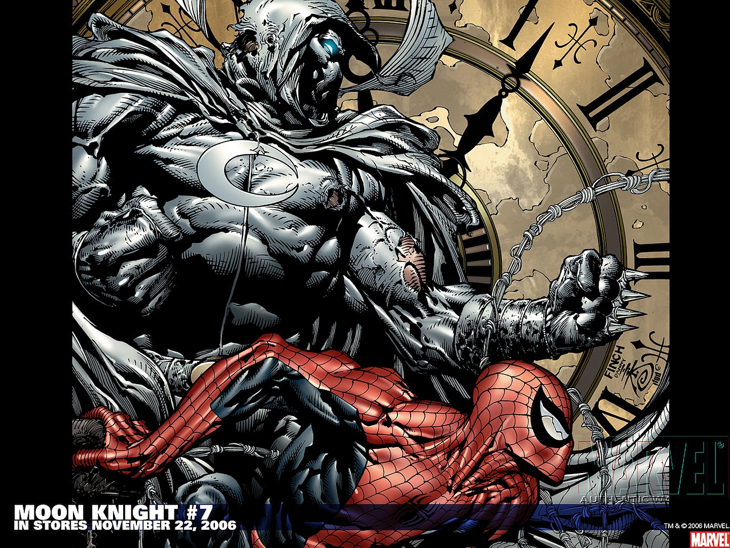 Moon Knight Marvel Comic Art Wallpapers