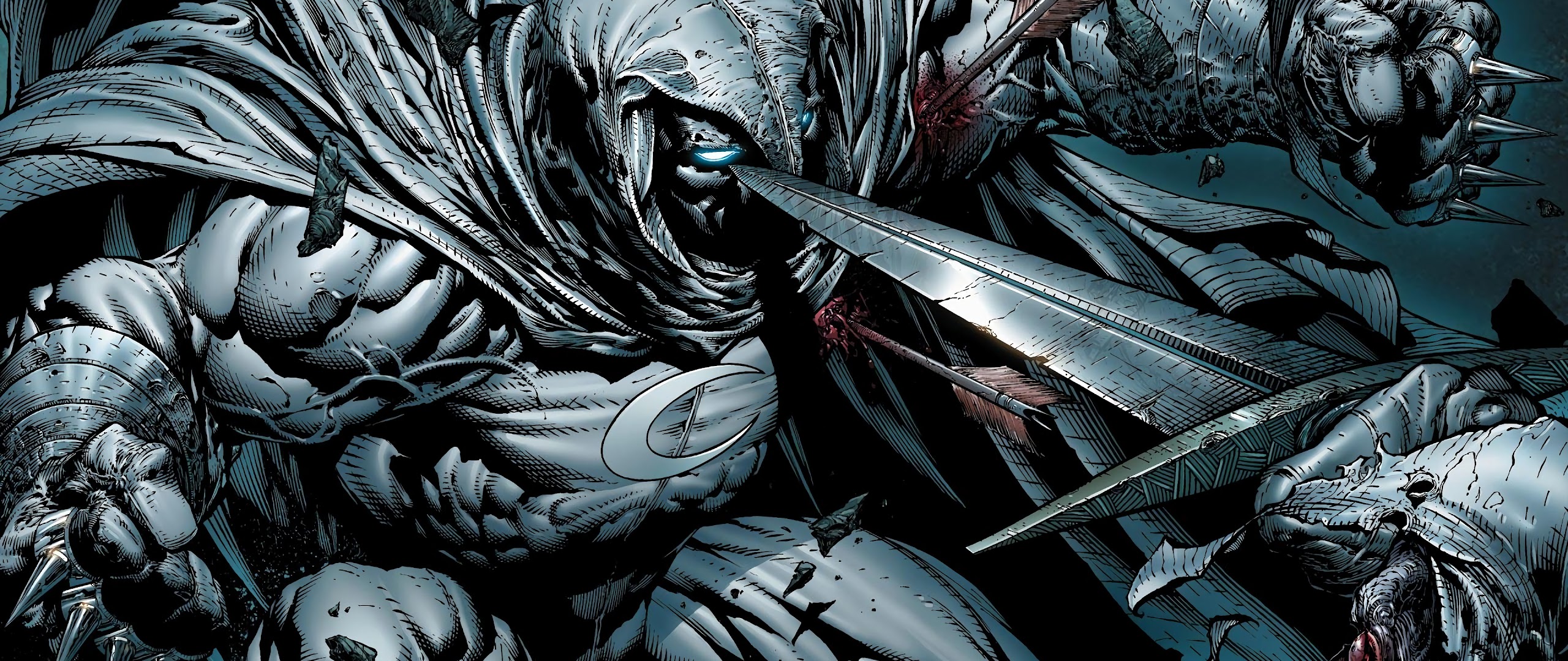 Moon Knight Marvel Comic Art Wallpapers