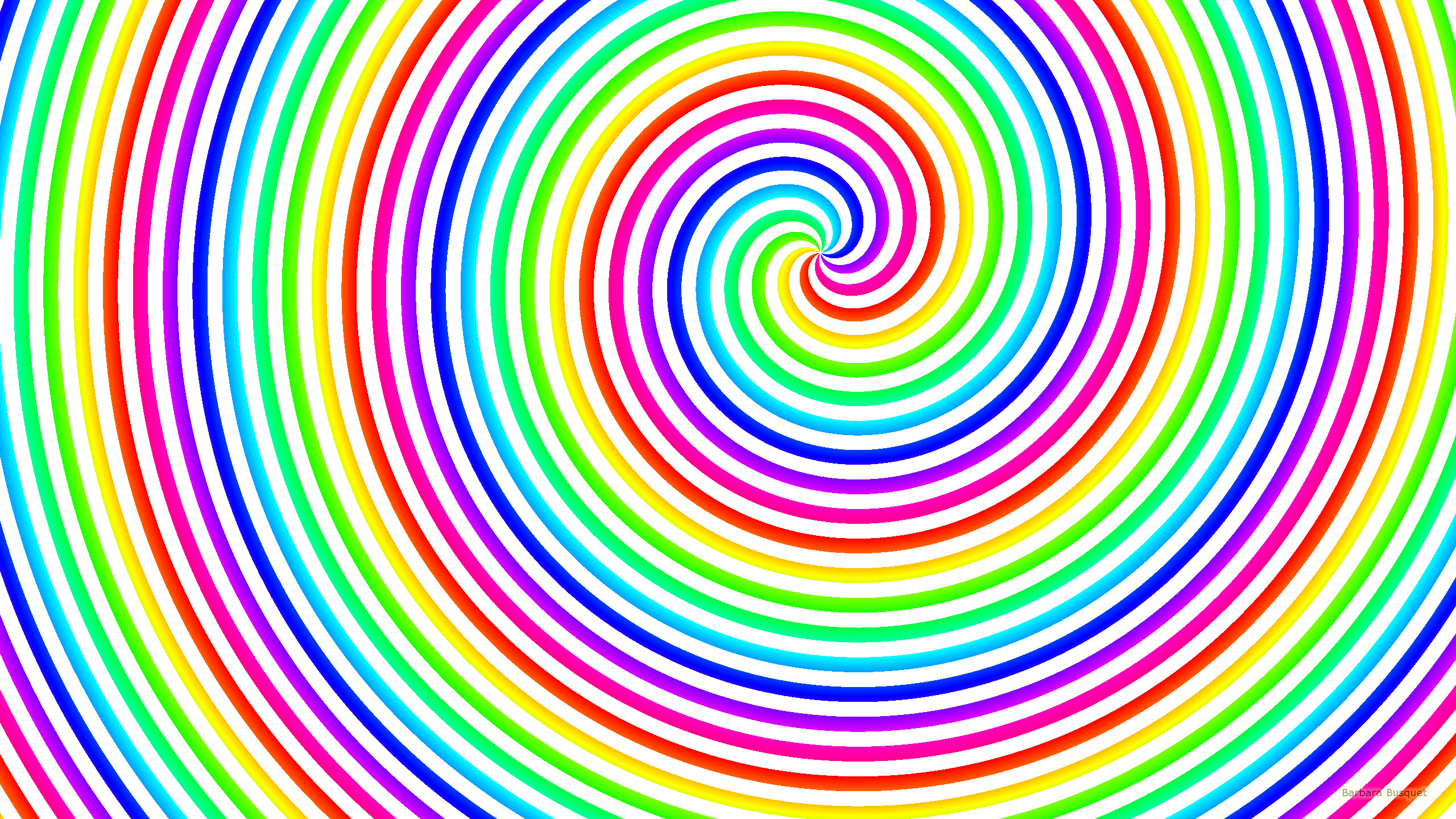 Multi Color Spiral Wallpapers