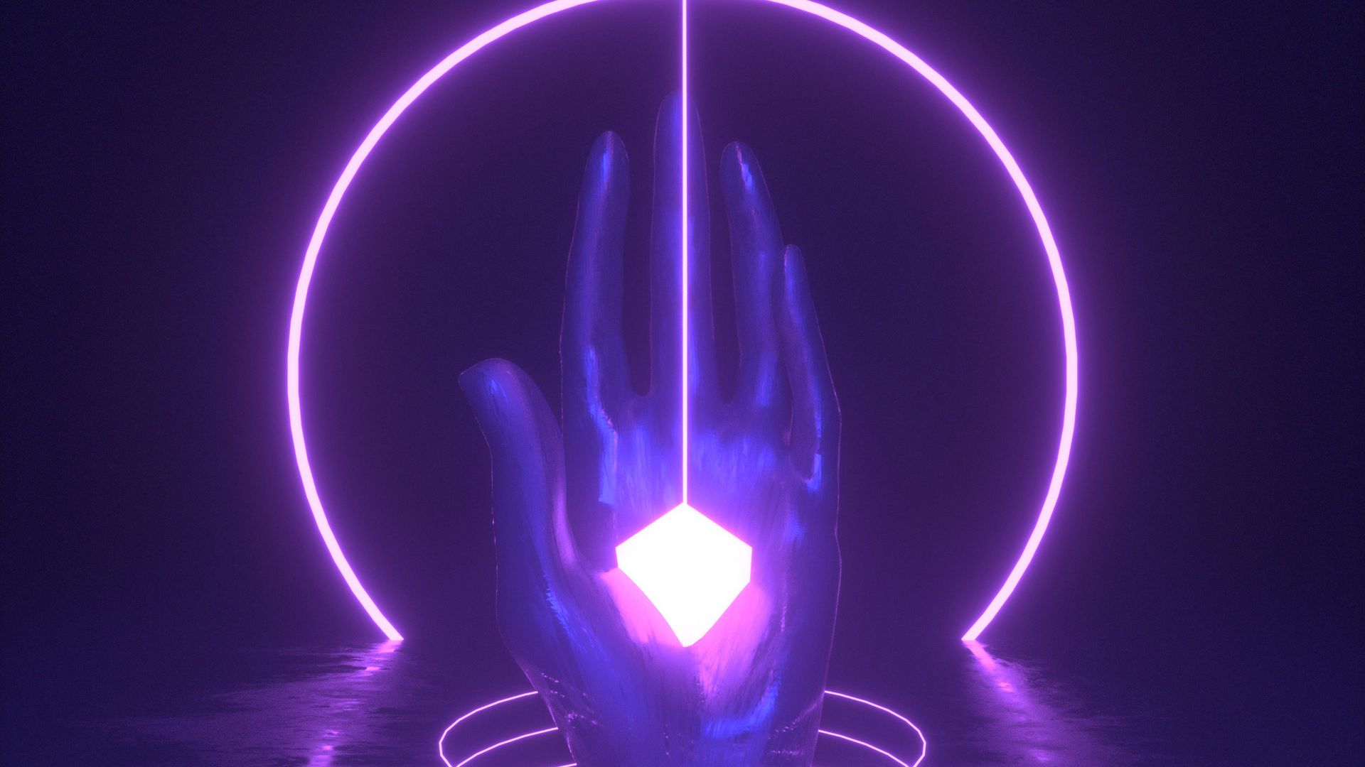 Neon Hand Wallpapers