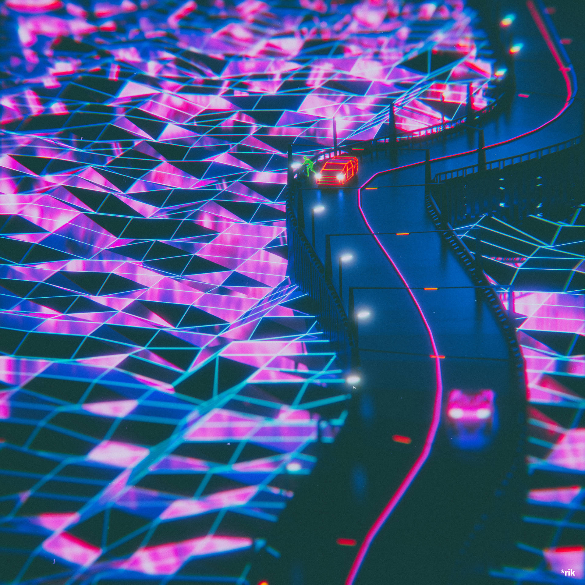 Neon Highway Wallpapers