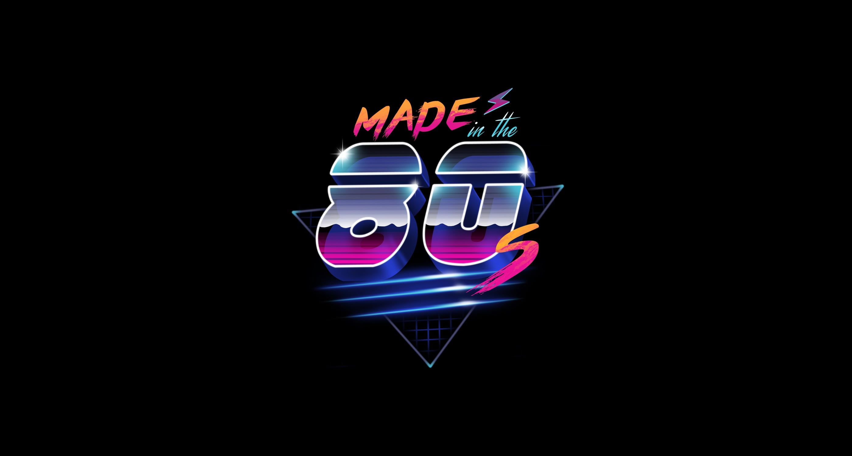 Neon Retrowave Hills Wallpapers