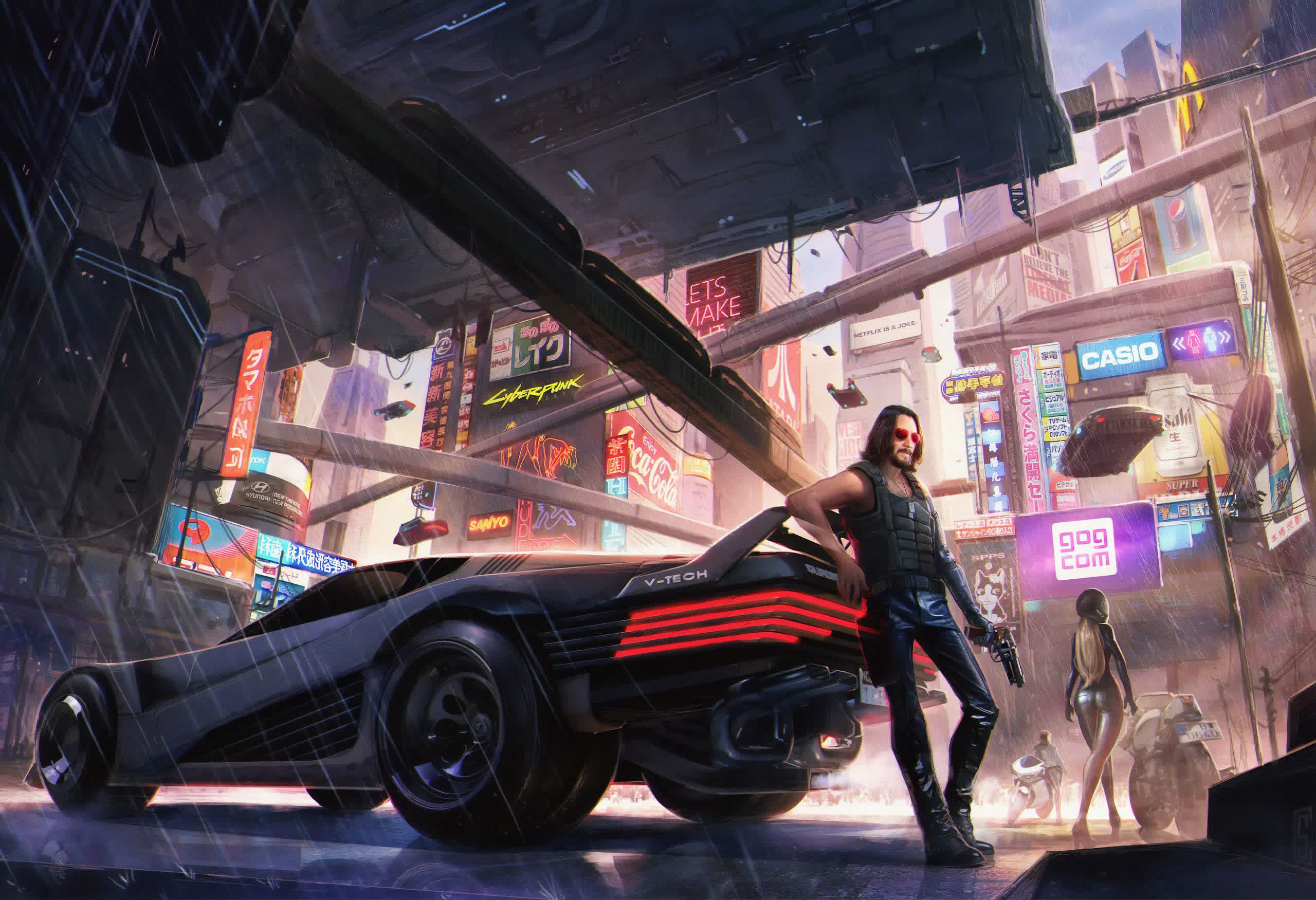 Netflix Witcher X Cyberpunk 2077 Wallpapers