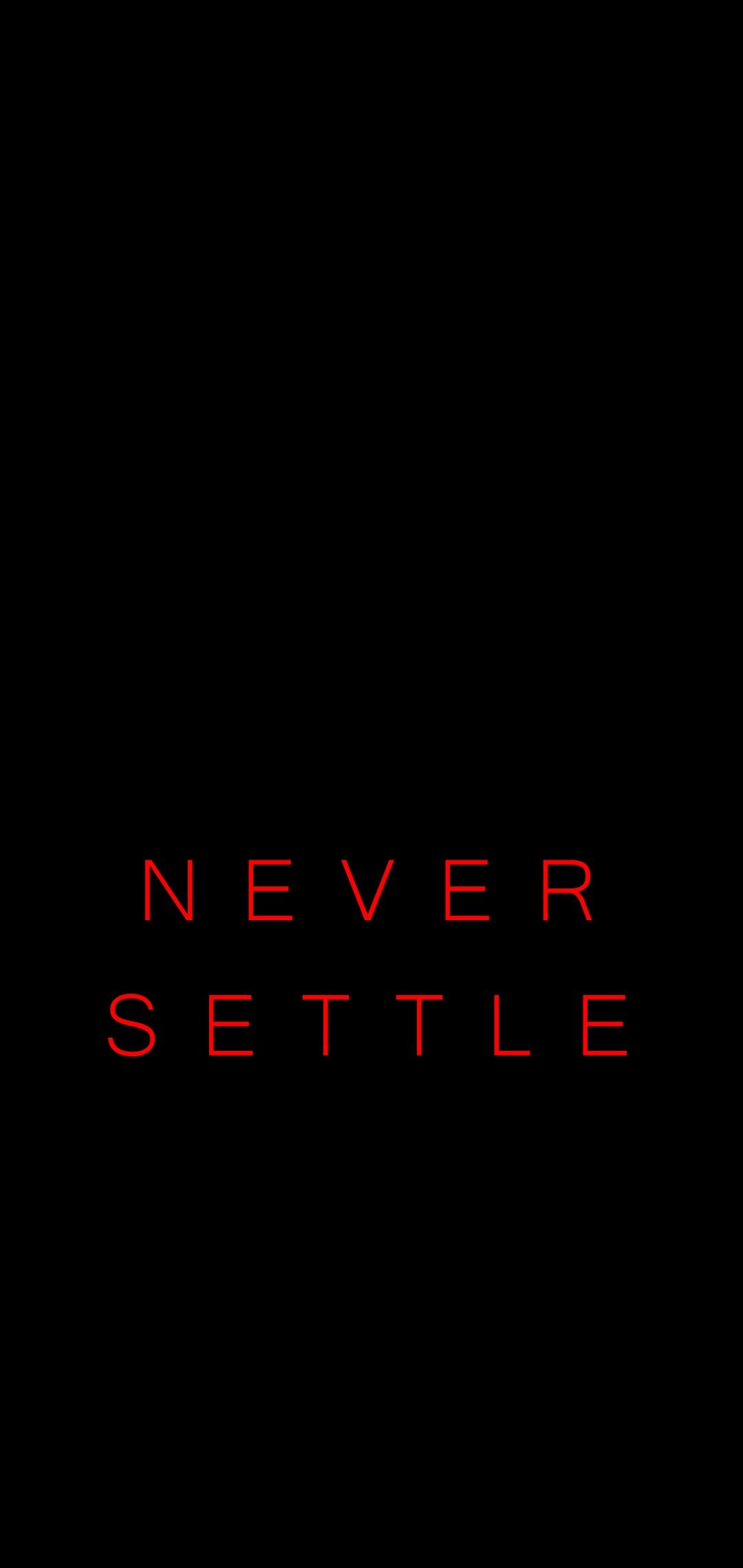 One Plus Never Settle Wallpapers