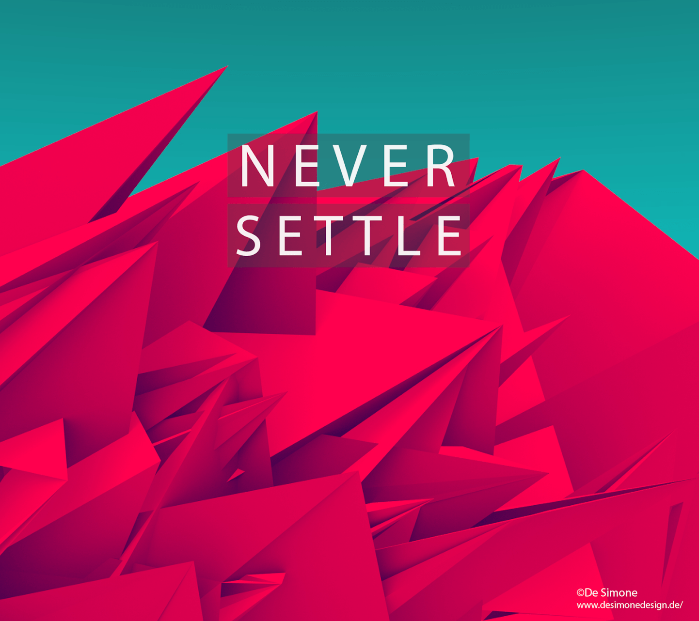 One Plus Never Settle Wallpapers