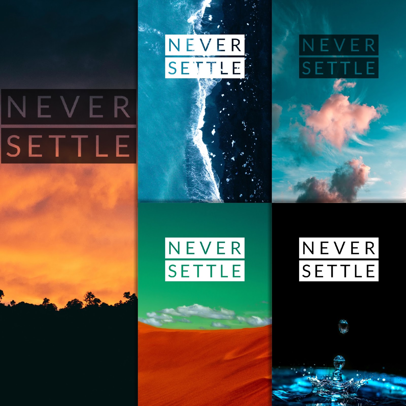 One Plus Never Settle Wallpapers