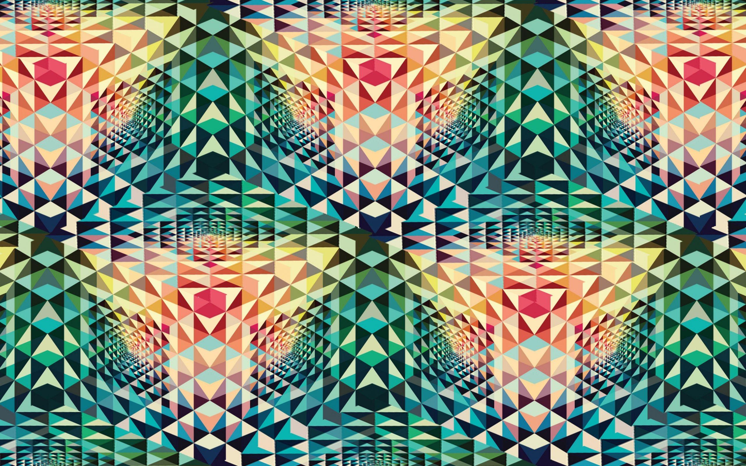 Orange And Blue Kaleidoscope Wallpapers