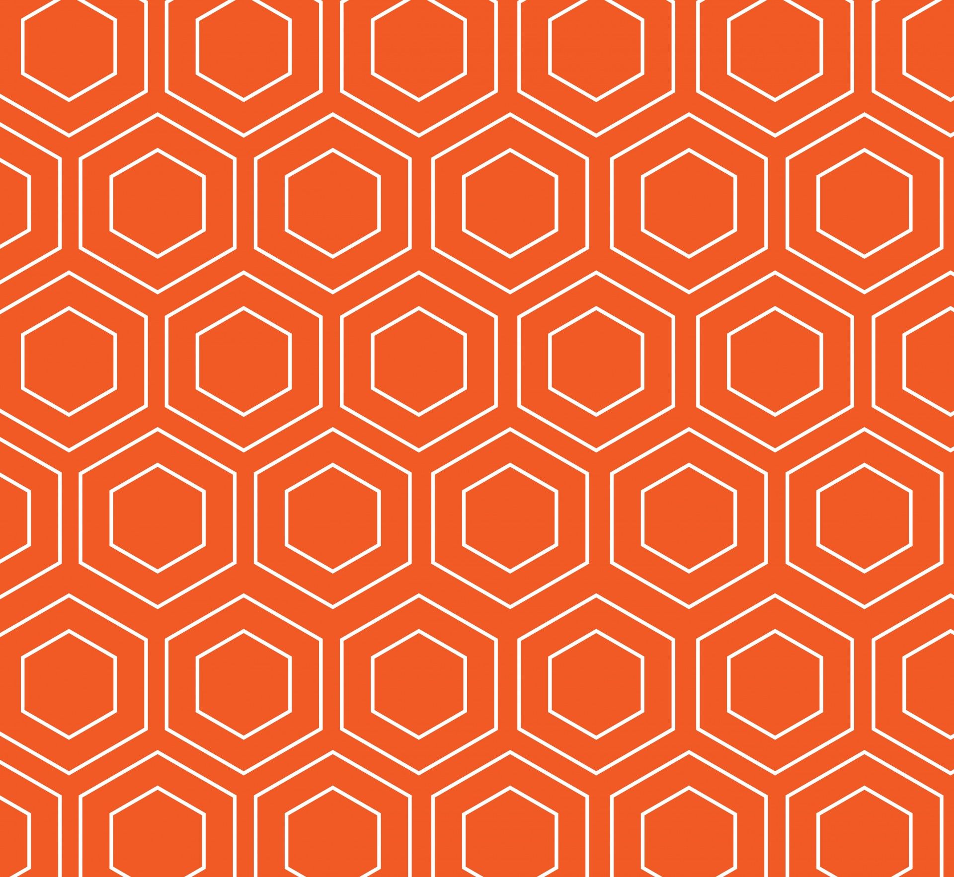 Orange Color Digital Pattern Wallpapers