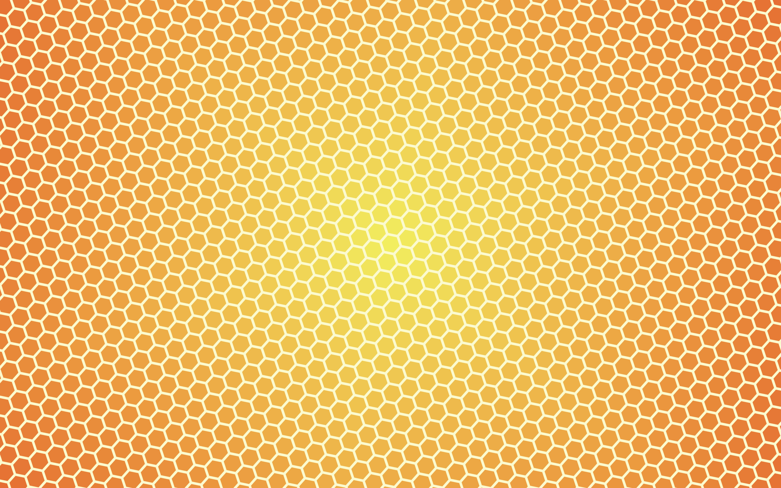 Orange Color Digital Pattern Wallpapers