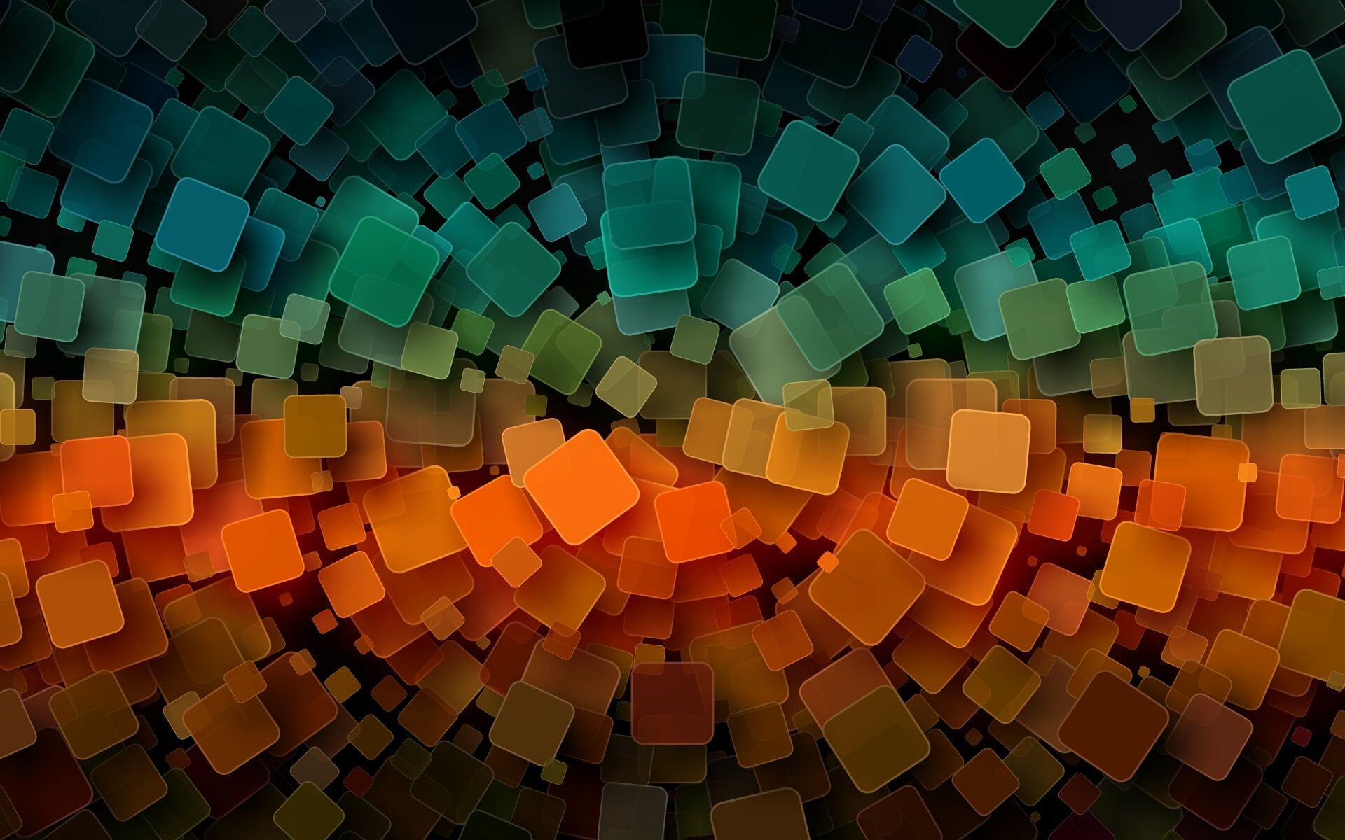 Orange Digital Cgi Art Wallpapers