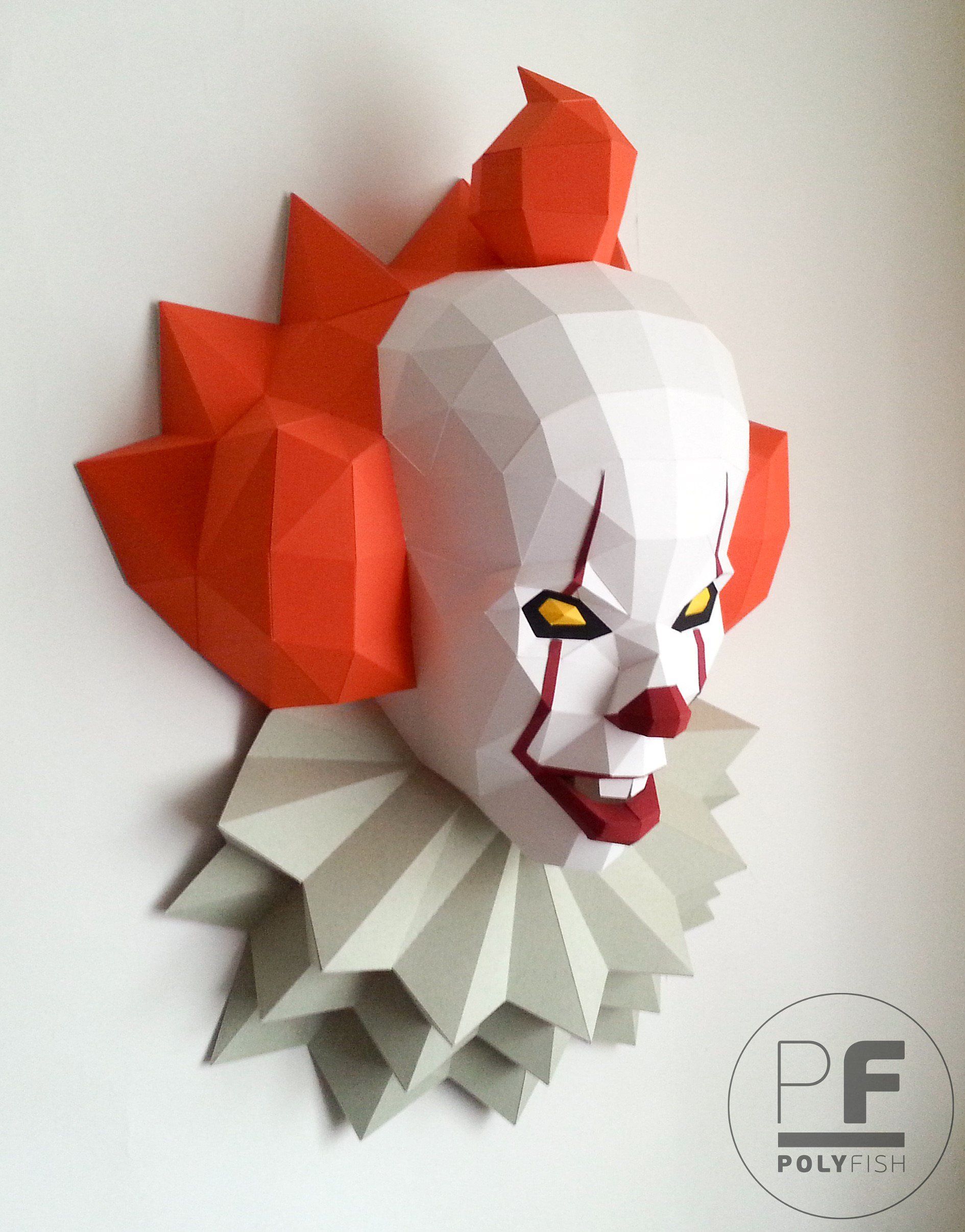 Pennywise Polygon Art Wallpapers