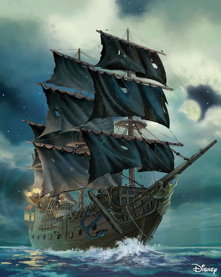Pirates Of The Caribbean Ship Artwork Wallpapers