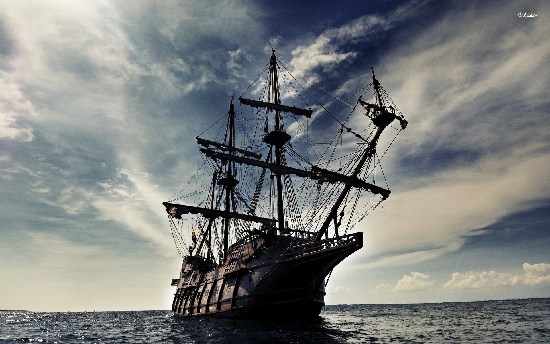 Pirates Of The Caribbean Ship Artwork Wallpapers