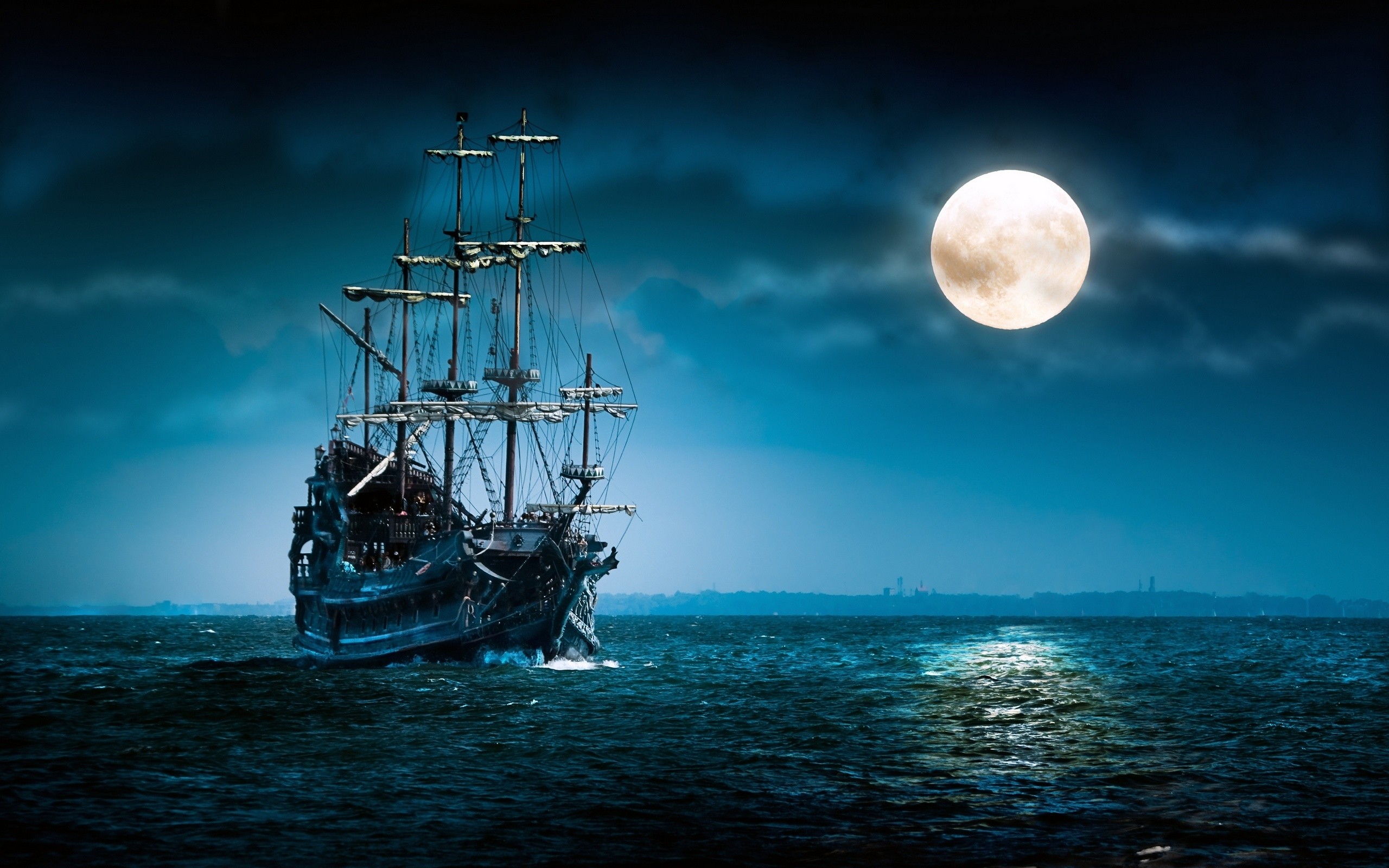 Pirates Of The Caribbean Ship Artwork Wallpapers