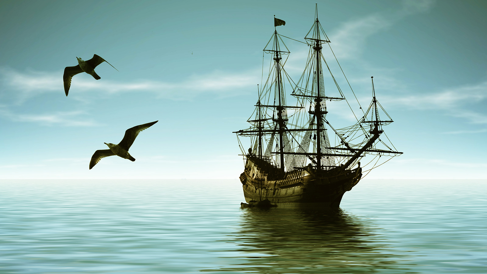 Pirates Of The Caribbean Ship Artwork Wallpapers