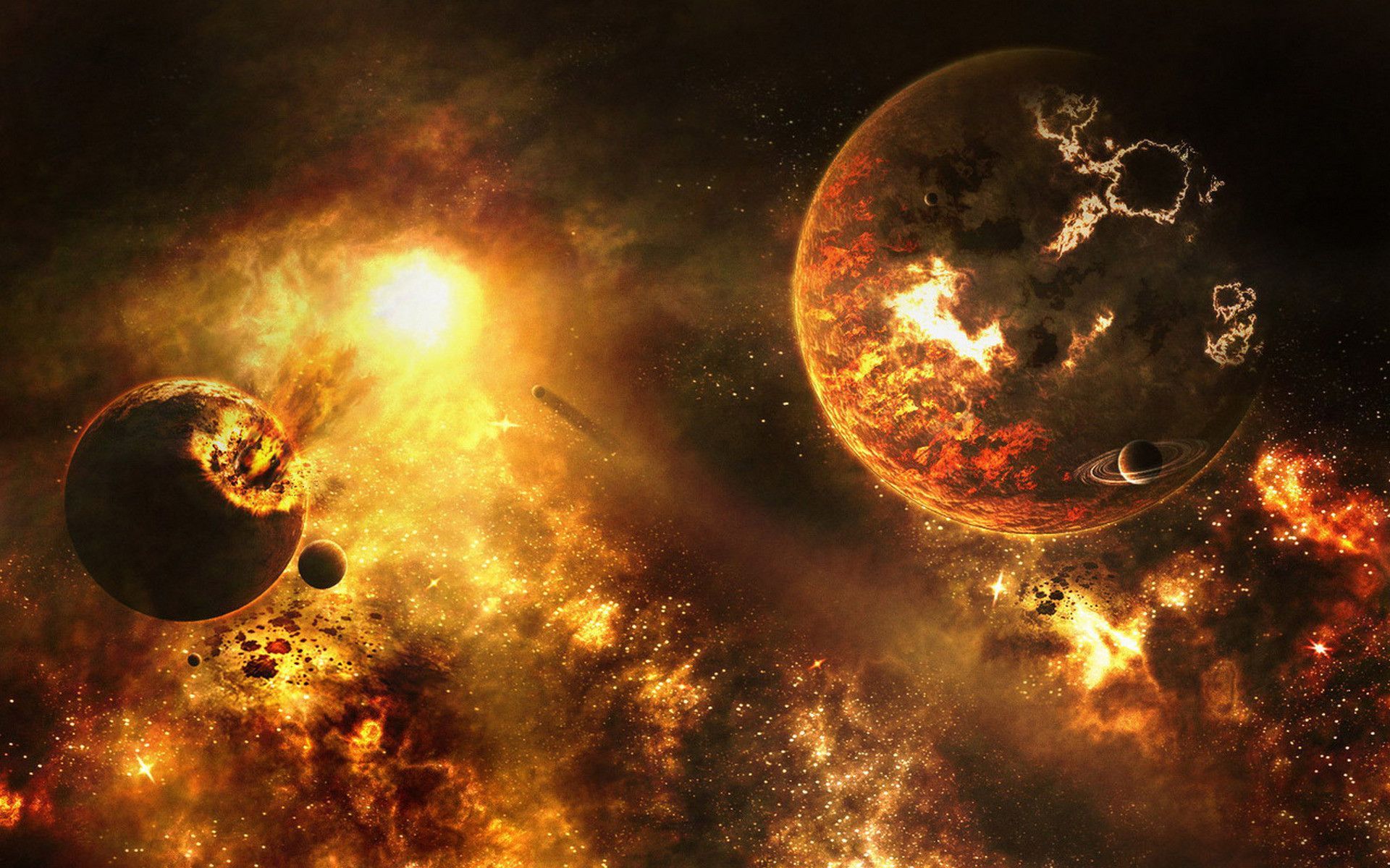 Planet Explode Wallpapers