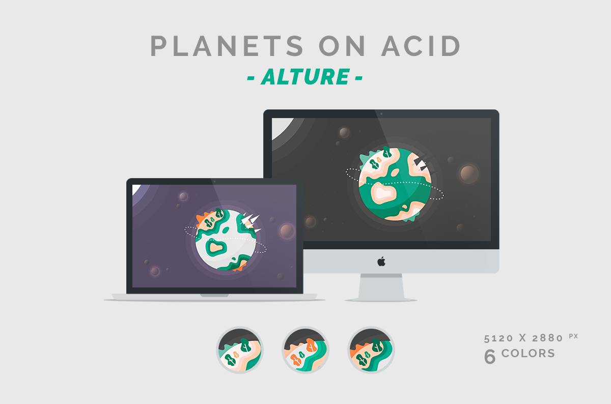 Planets On Acid Wallpapers