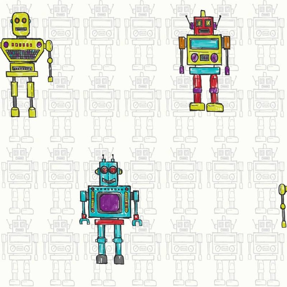 Robot And Child Friendship Wallpapers