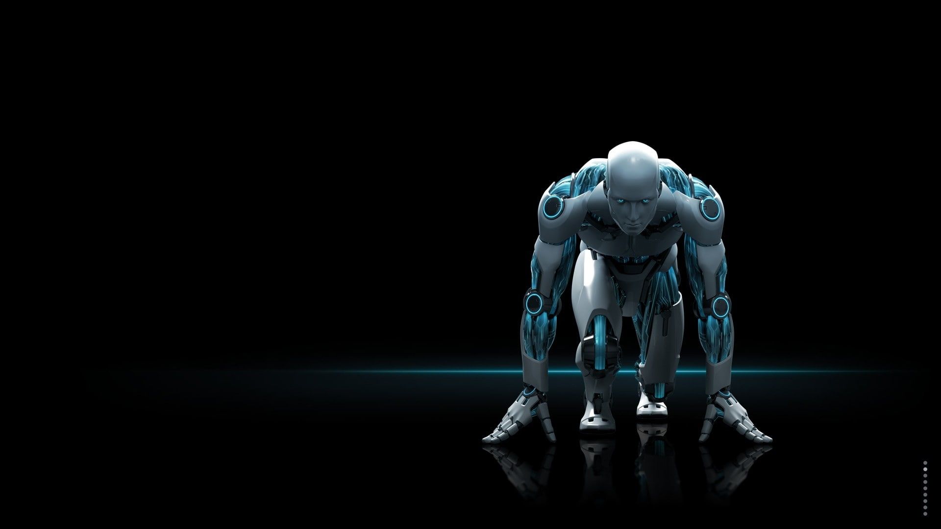 Robot Vs Human Art Wallpapers