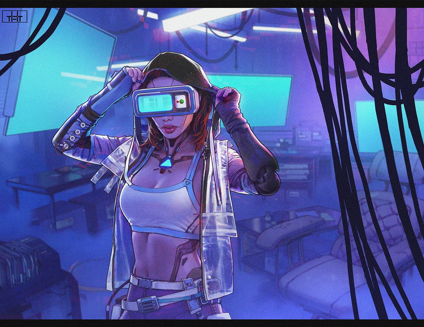 Robot Woman Cyberpunk Wallpapers