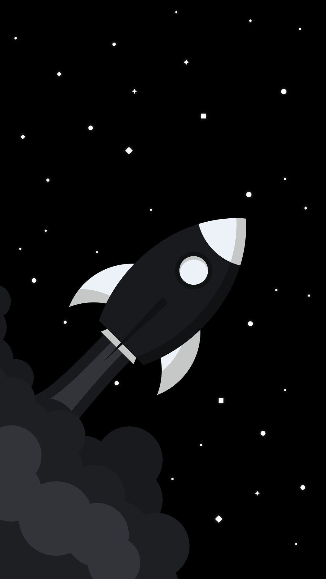 Rocketship Illustration Wallpapers