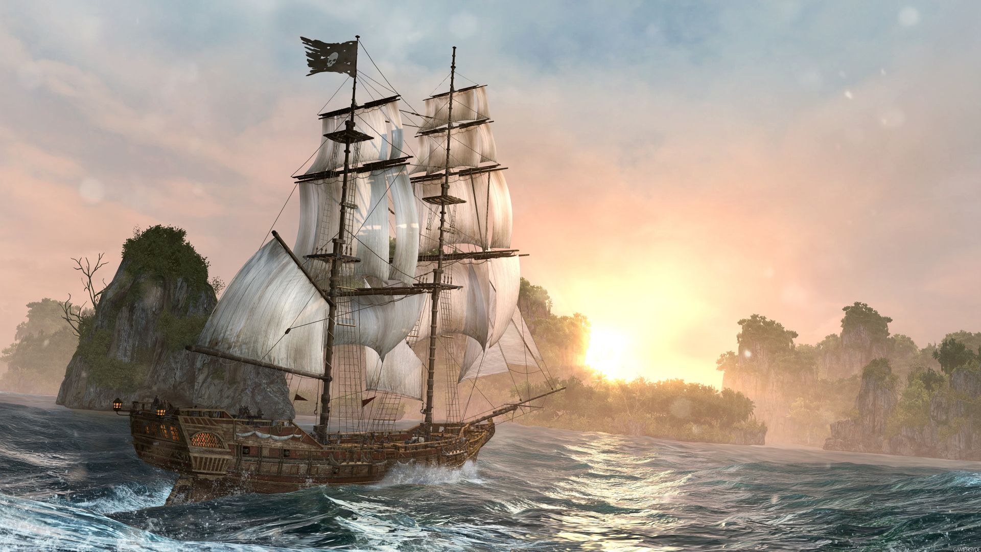 Sailing Ship Art Wallpapers