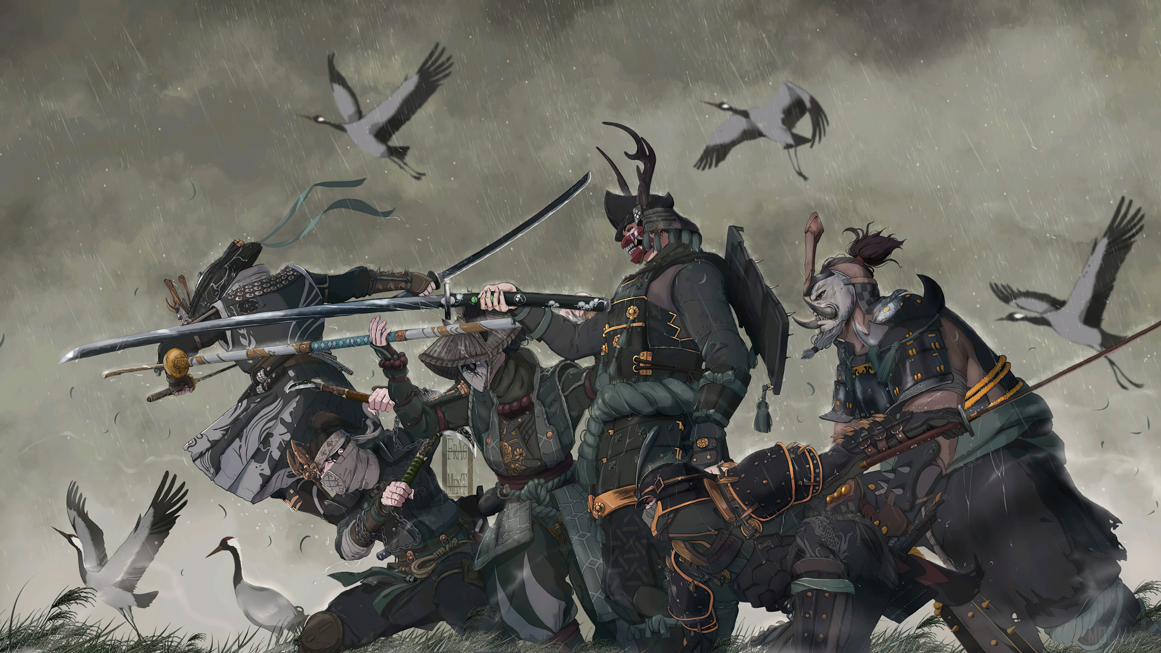Samurai Warrior 4K Wallpapers