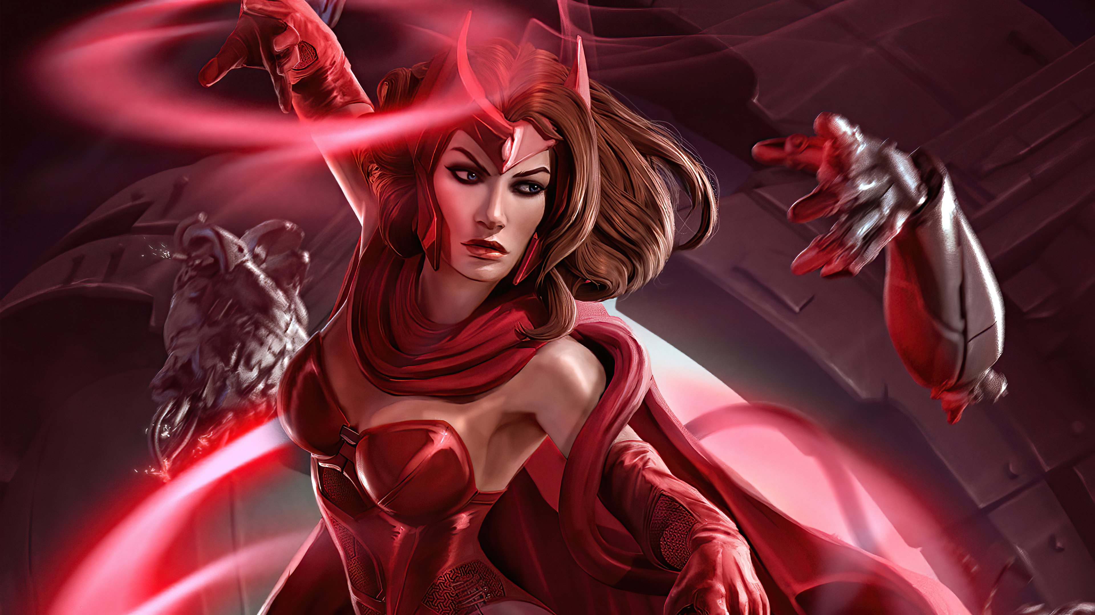 Scarlet Witch 4K Artwork Wallpapers