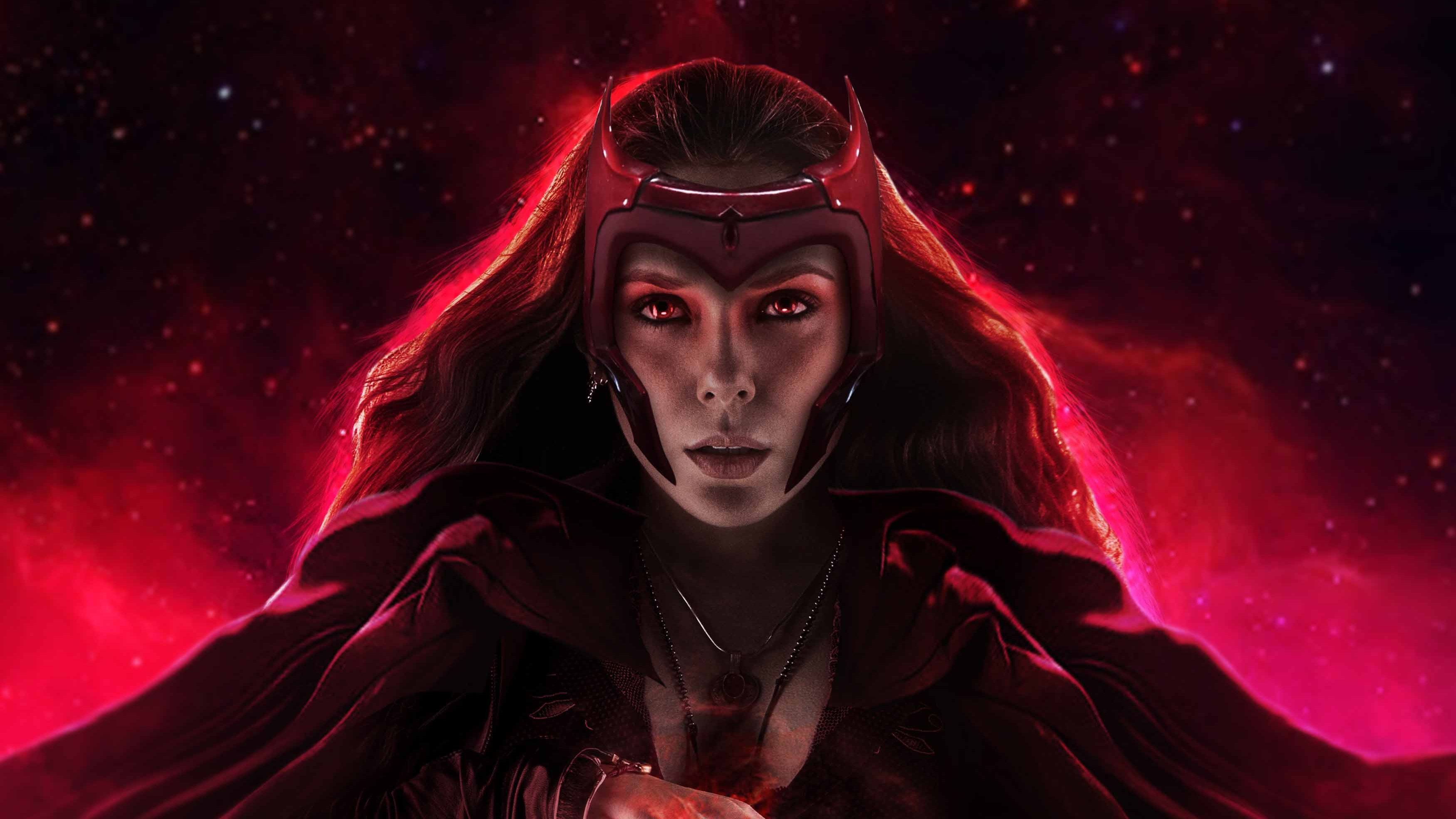 Scarlet Witch 4K Artwork Wallpapers
