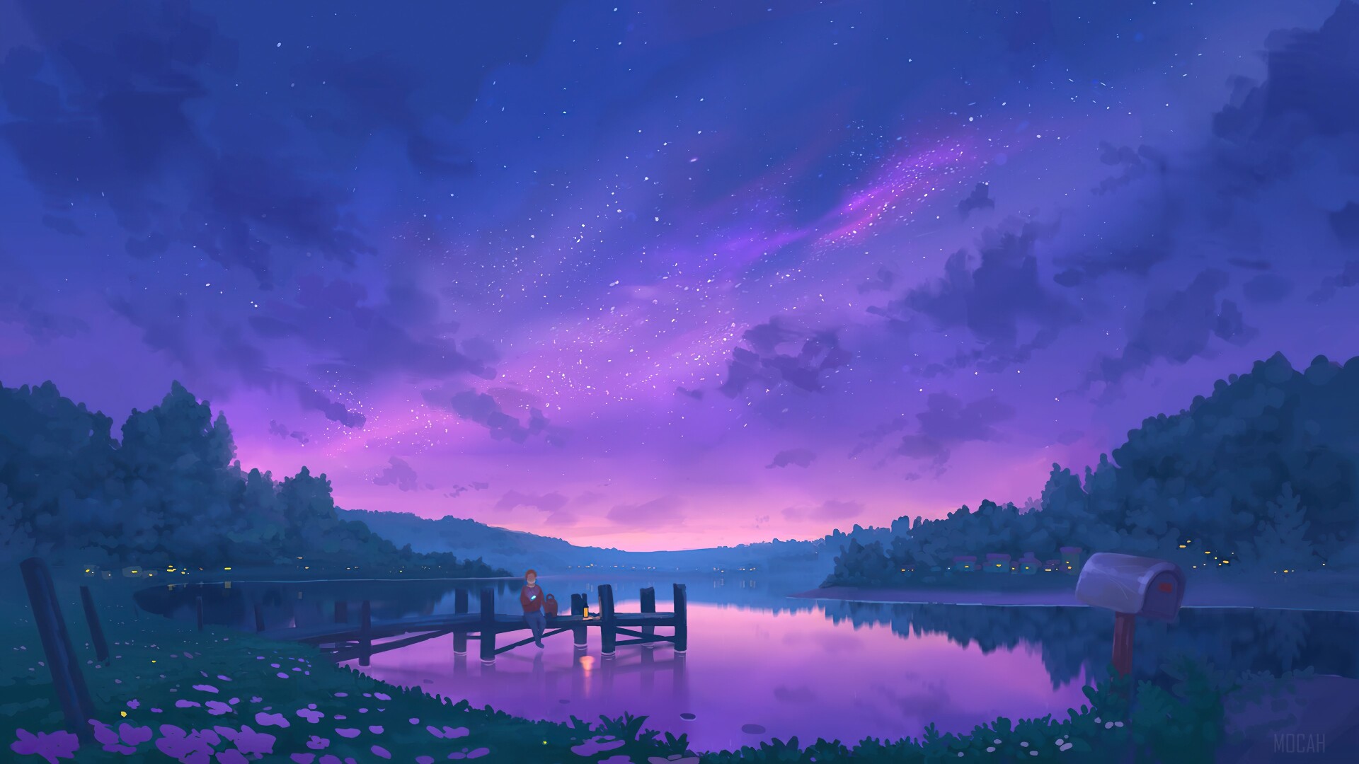 Scenery Night Digital Art Wallpapers