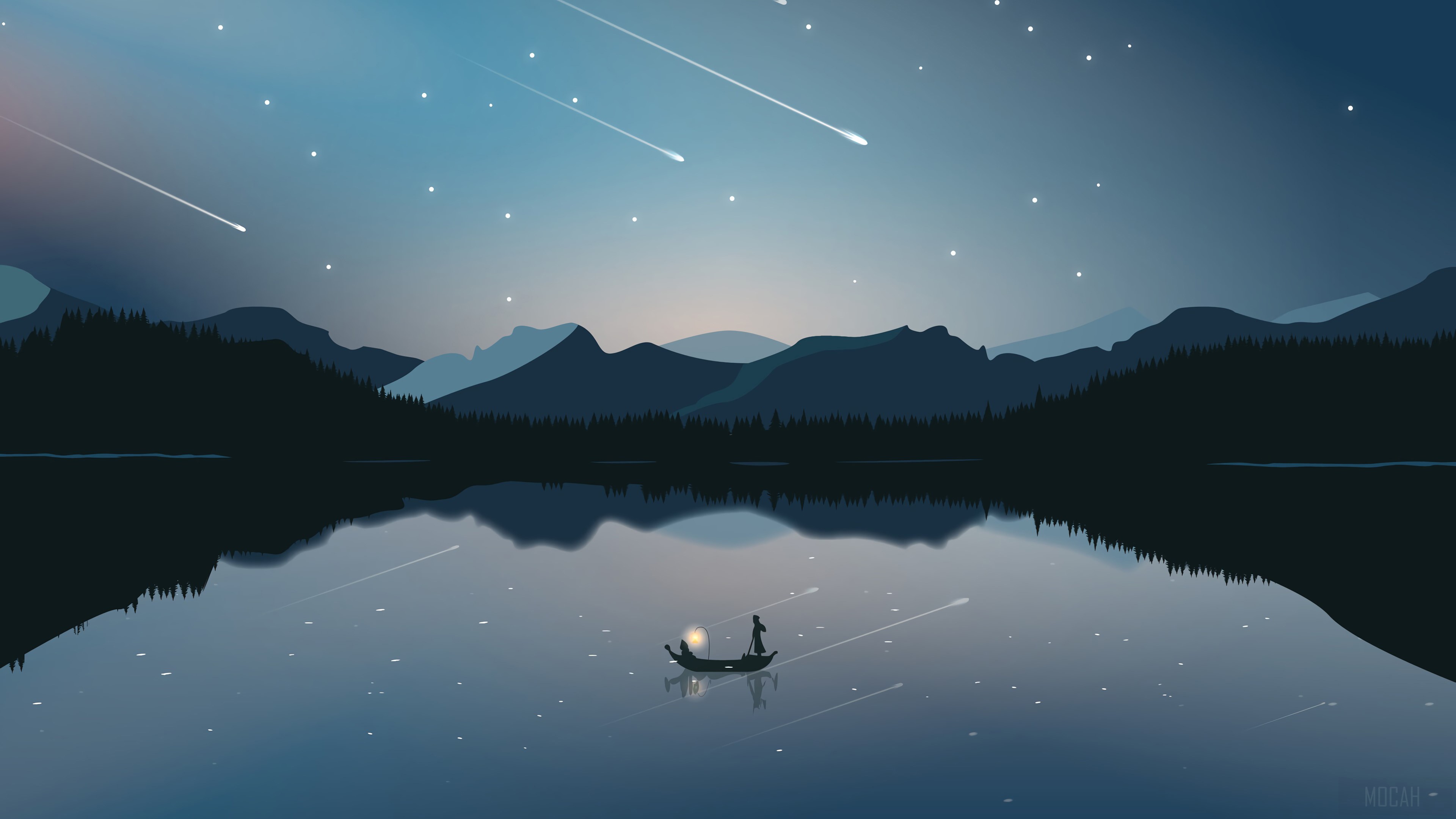 Scenery Night Digital Art Wallpapers